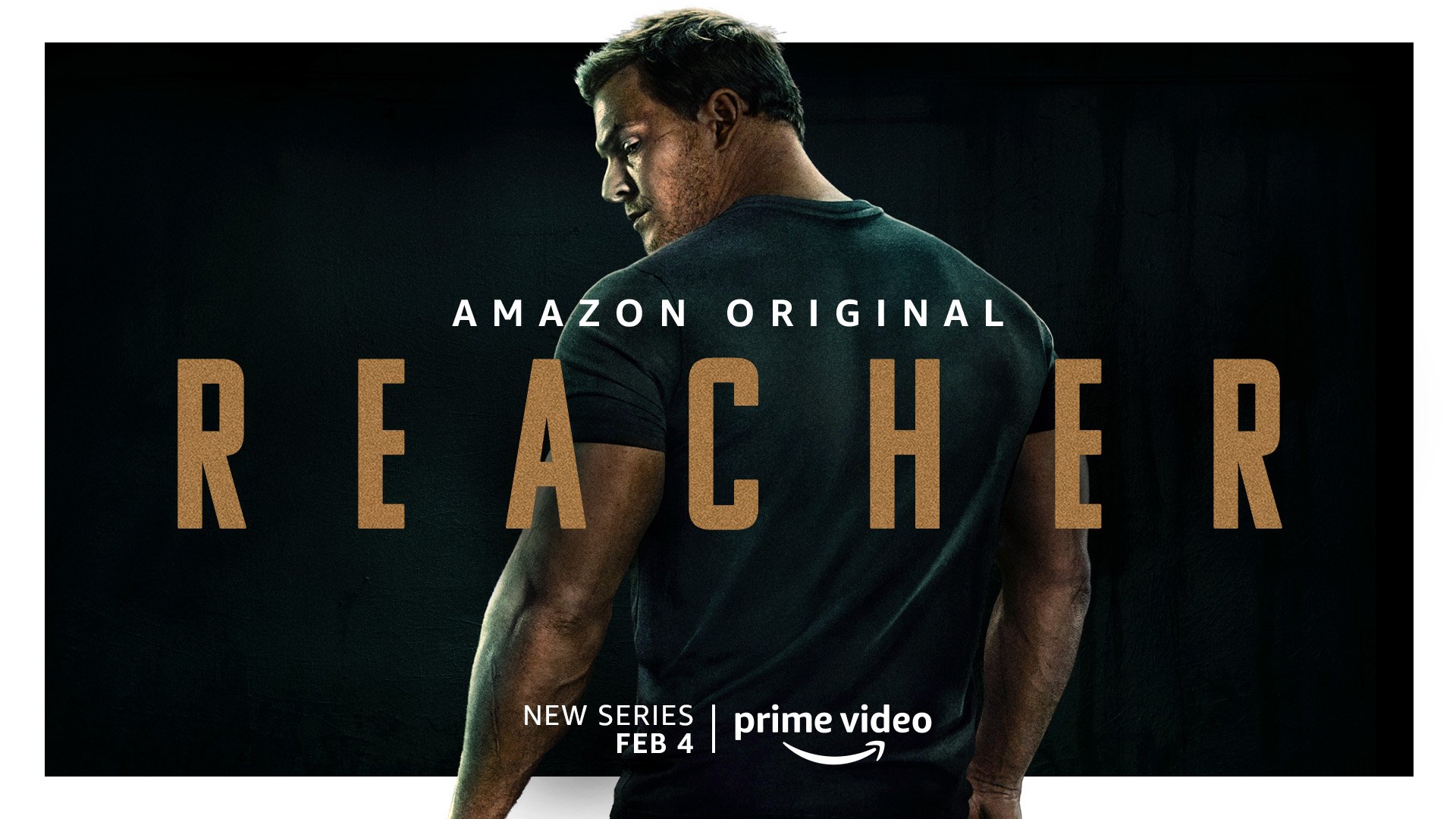 Promotional image for Prime Video's 'Reacher' with Alan Ritchson