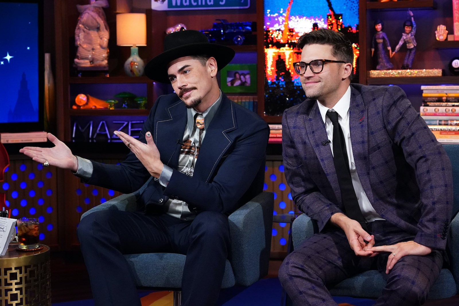 Tom Sandoval and Tom Schwartz from 'Vanderpump Rules' appeared on 'WWHL'
