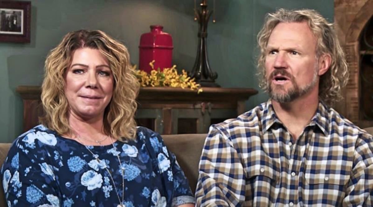 Meri and Kody Brown speak during a "Sister Wives" confessional.