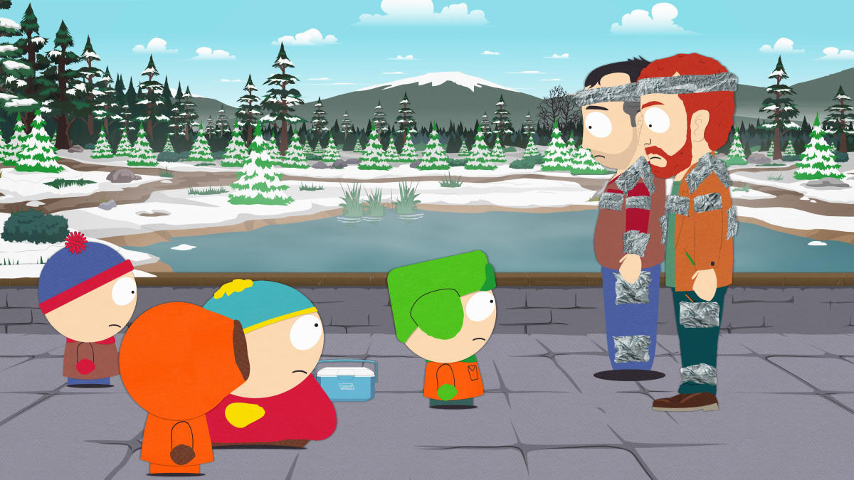 'South Park' future Stan and Kyle visit Cartman, Kenny, Kyle, and Stan