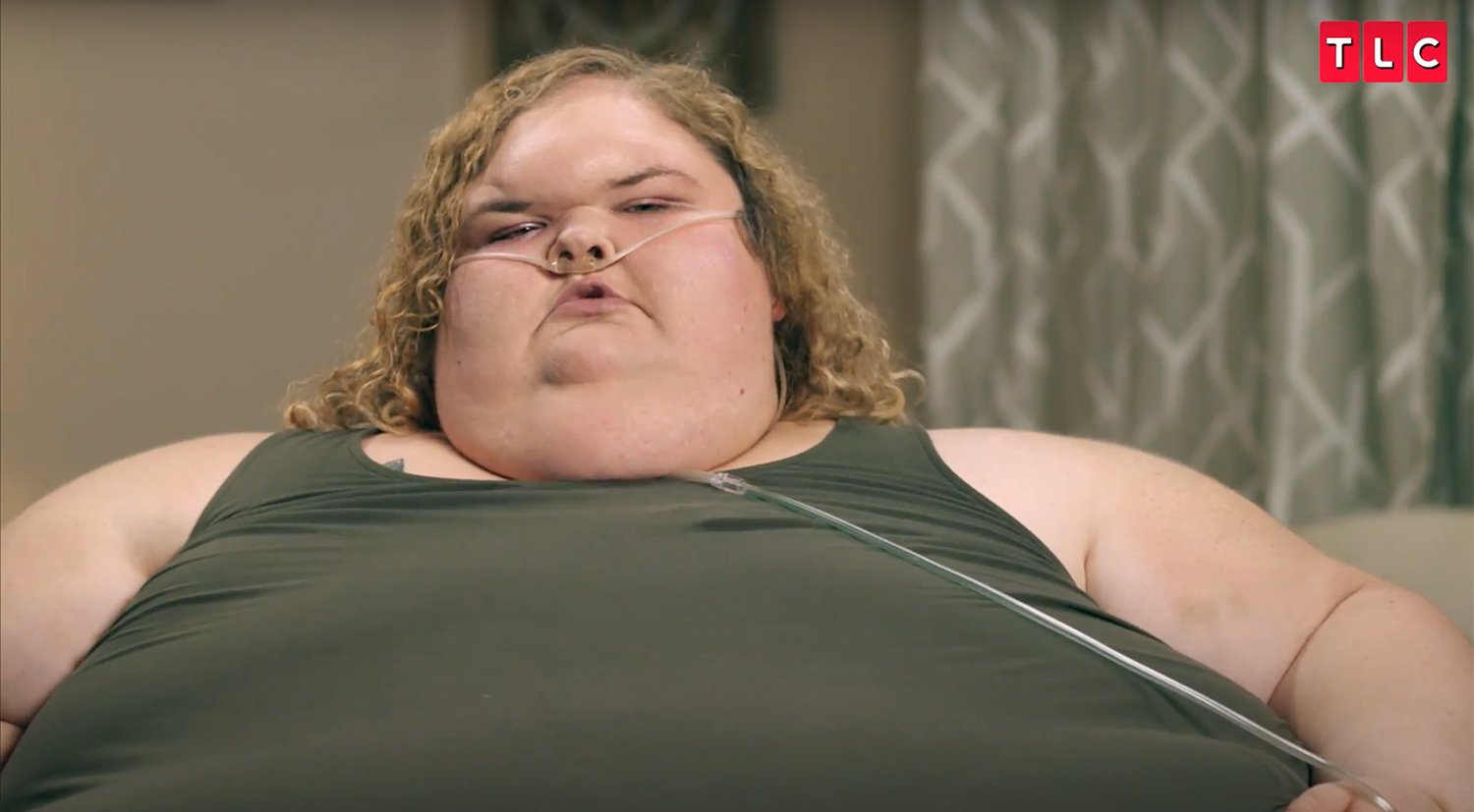 Tammy Slaton sits for an interview for the TLC series '1000-lb Sisters'