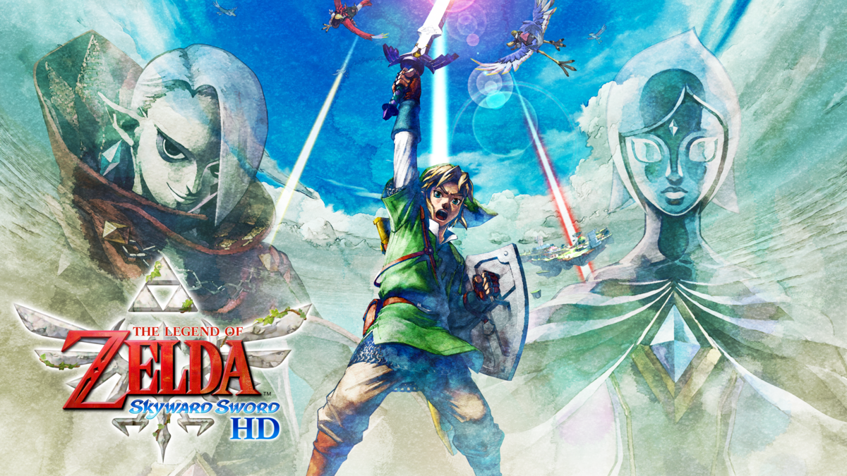 Ghirahim, Link, and Fi from 'The Legend of Zelda: Skyward Sword HD,' released a year before 'The Legend of Zelda' 36th anniversary
