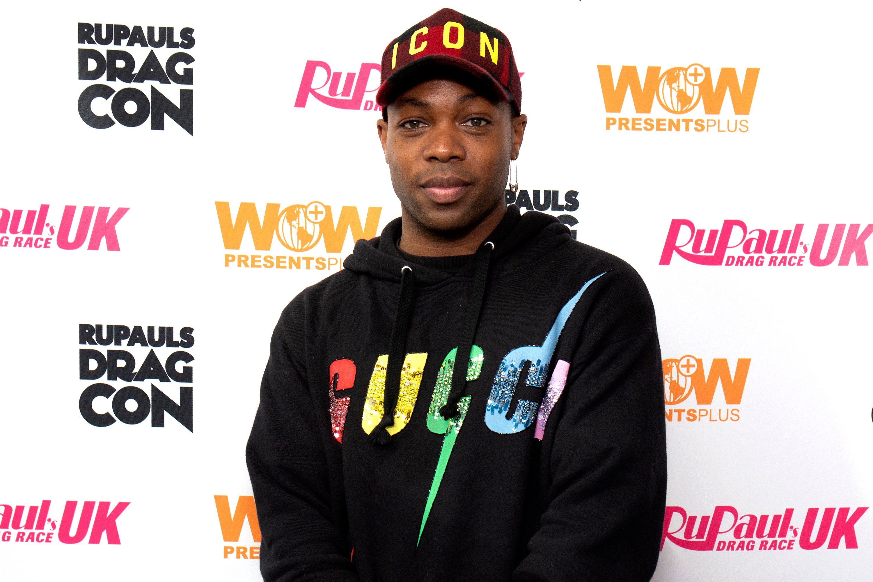Todrick Hall smiling and posing during RuPaul's DragCon 2019