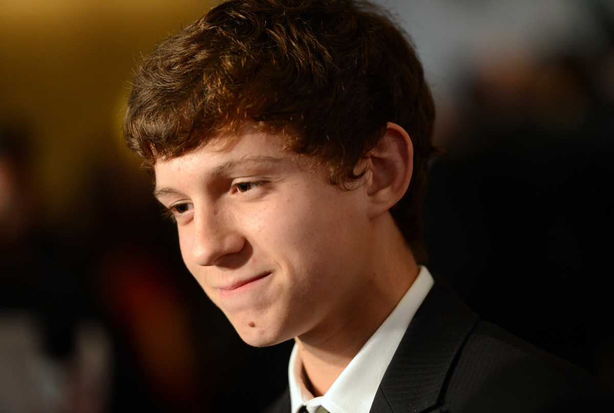 Tom Holland at the 16th Annual Hollywood Film Awards Gala a few years after his first cinematic role in a Studio Ghibli anime movie