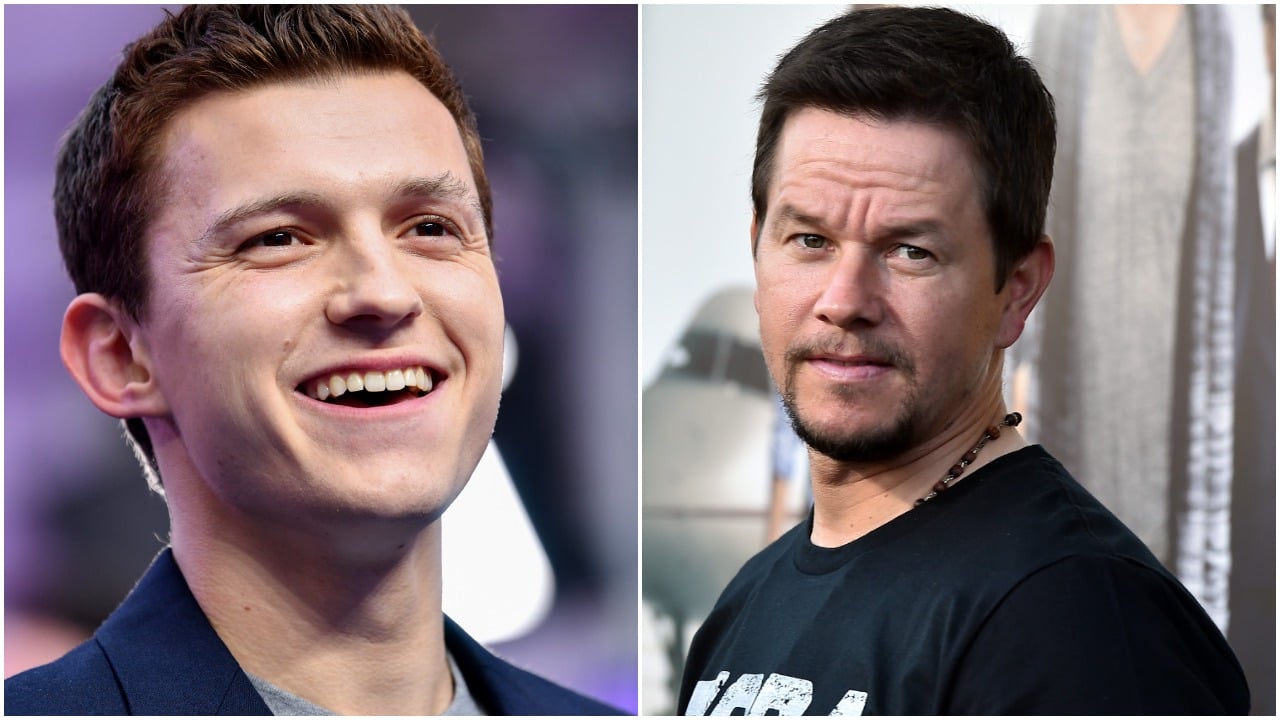 Images of 'Uncharted' movie stars Tom Holland and Mark Wahlberg