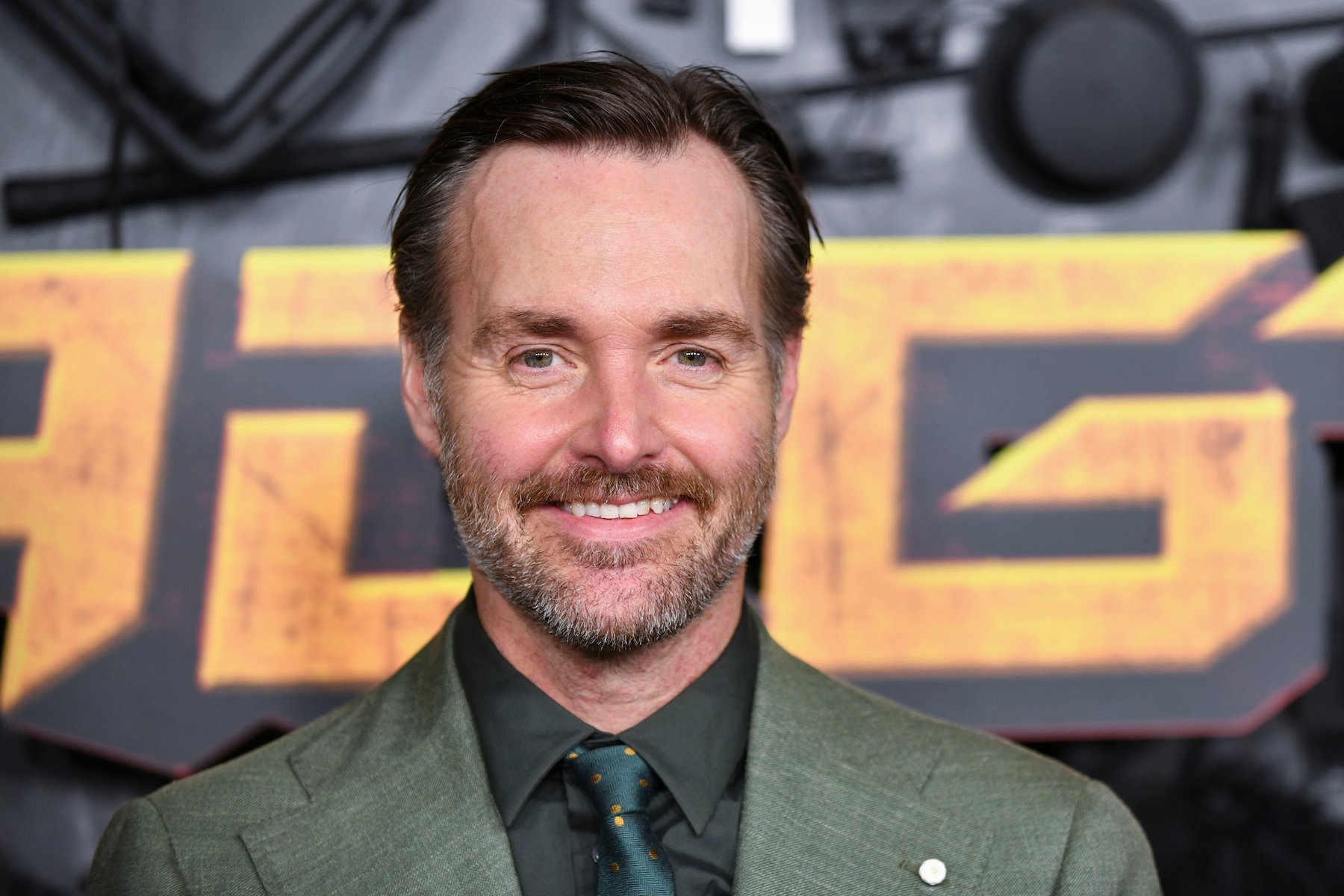 Will Forte attends the red carpet premiere party for Peacock's new comedy series "MacGruber" at California Science Center on December 08, 2021 in Los Angeles.