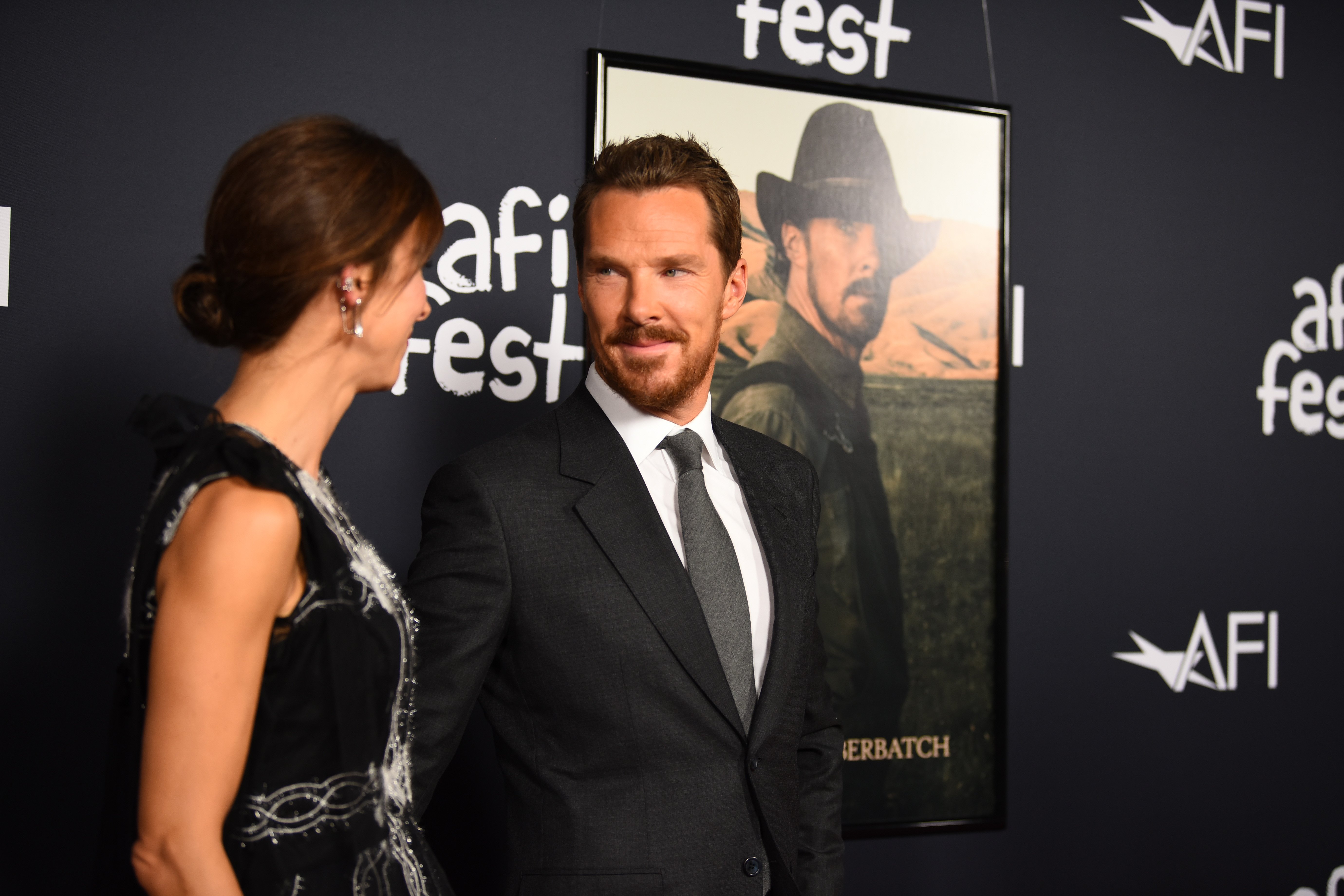 Benedict Cumberbatch at AFI screening for The Power of the Dog.