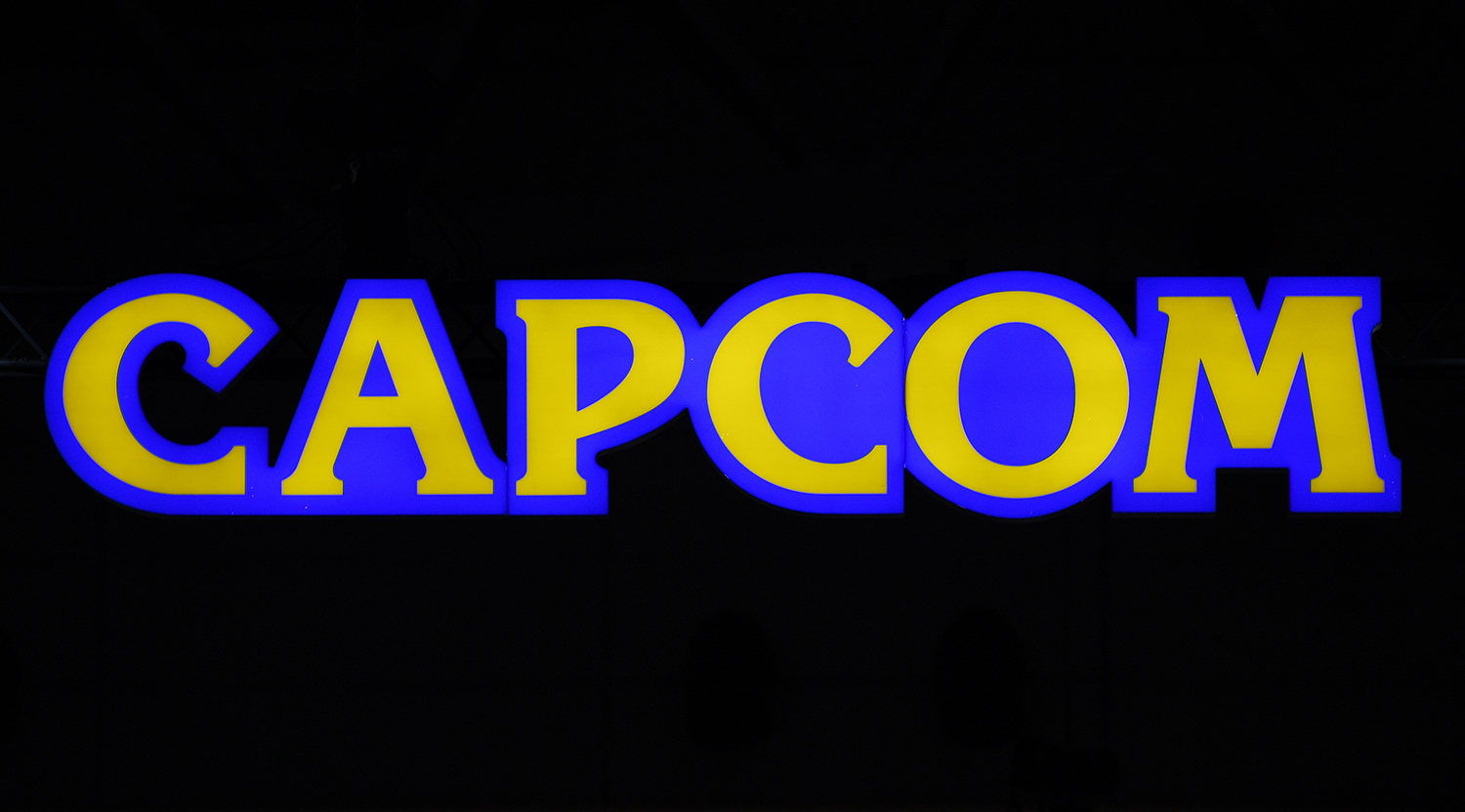 The Capcom logo against a black background to represent the Capcom Countdown announcement.