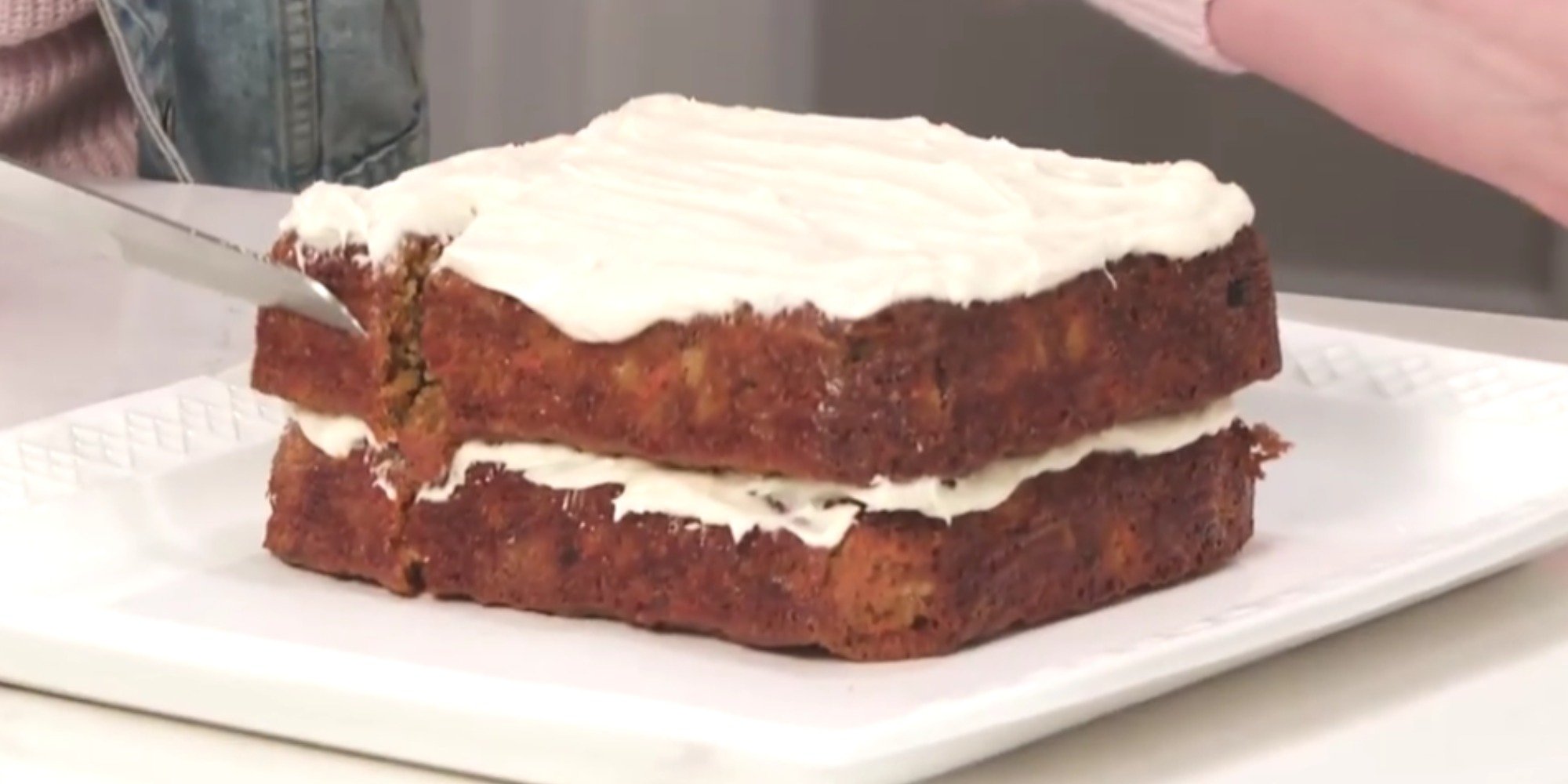 Christine Brown's carrot cake.