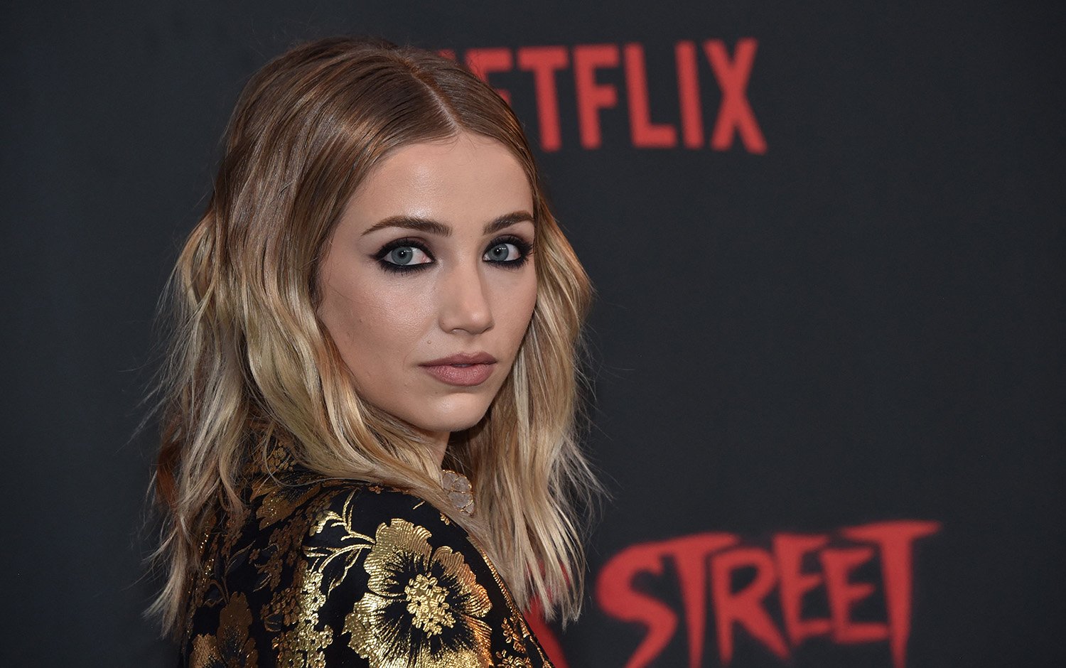 Emily Rudd attends the Fear Street premiere in Los Angeles