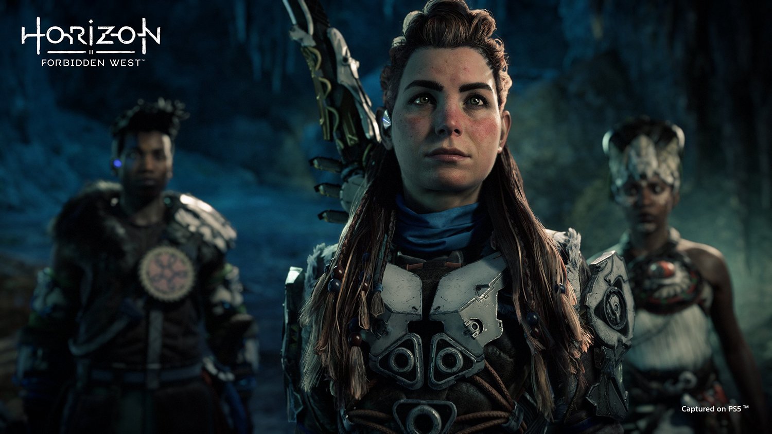 Aloy and company in Horizon Forbidden West, which has been primarily praised in review roundups.