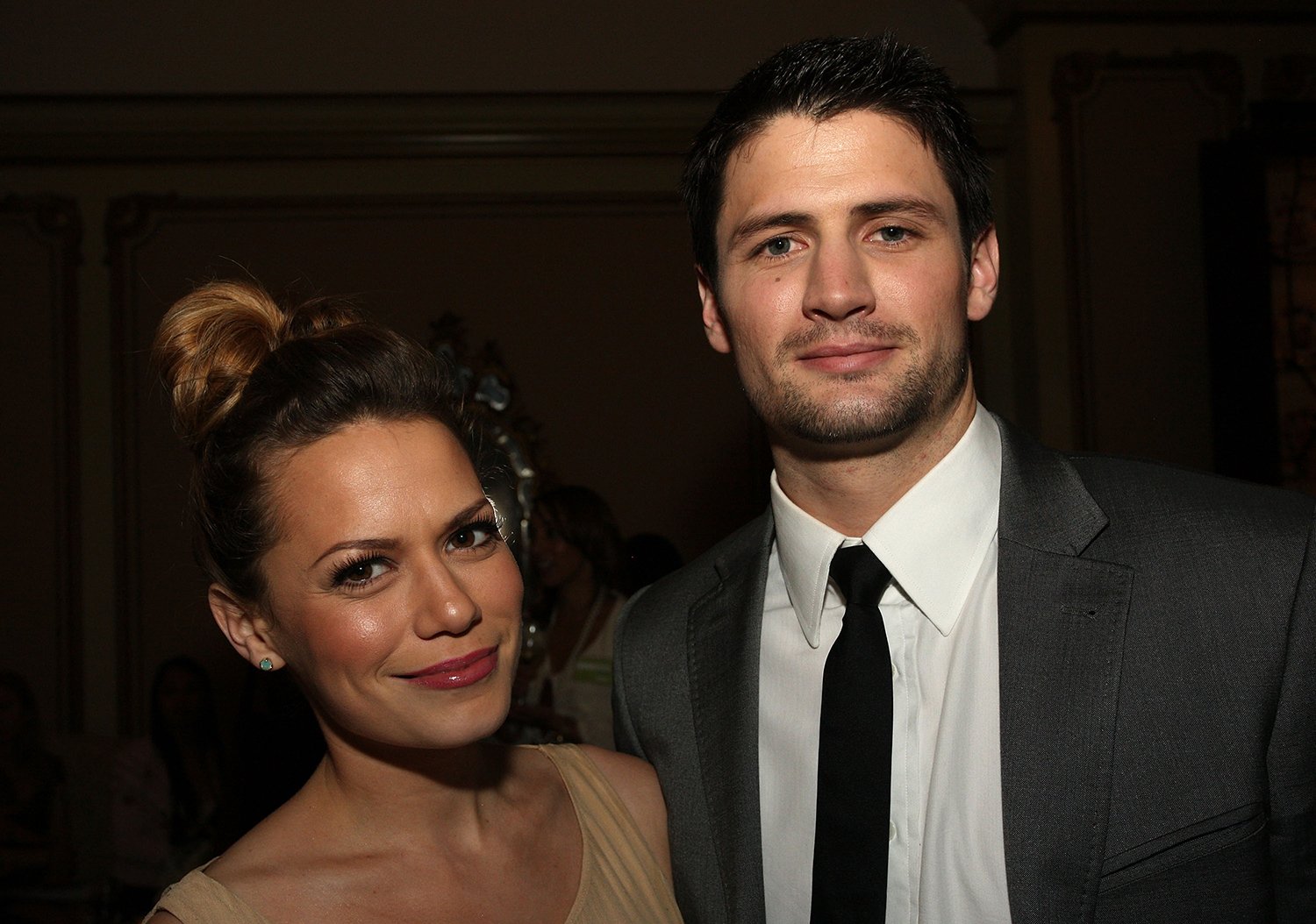 Bethany Joy Lenz and James Lafferty, who played Haley James and Nathan Scott on One Tree Hill.