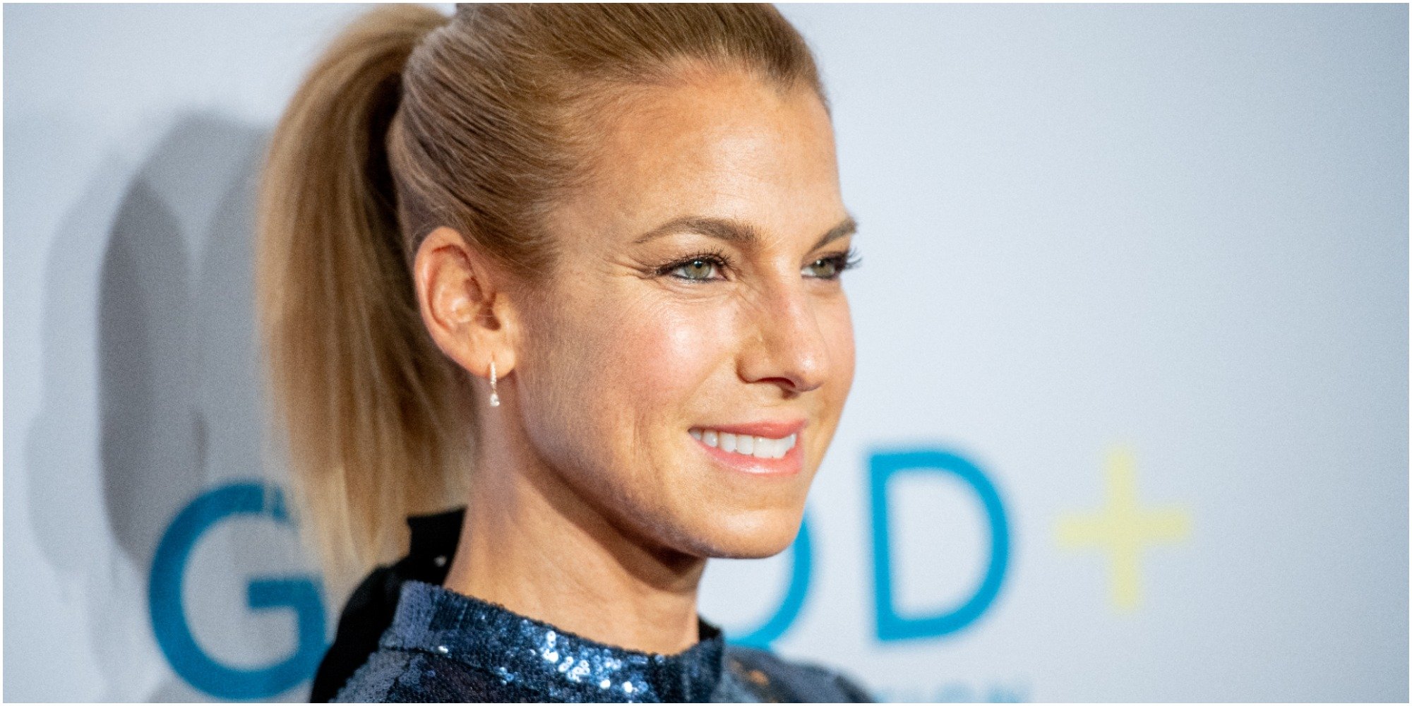 Jessica Seinfeld appears at a red carpet event in 2018.