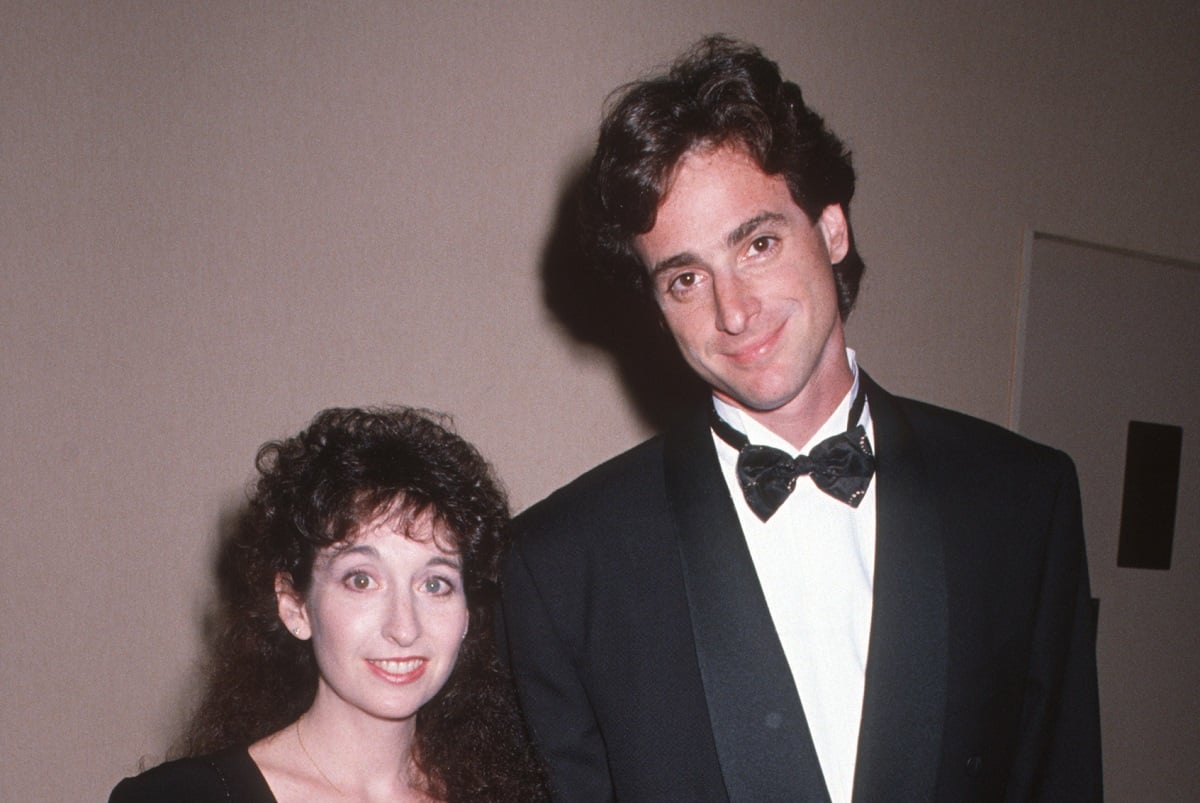 Sherri Kramer and Bob Saget (R)