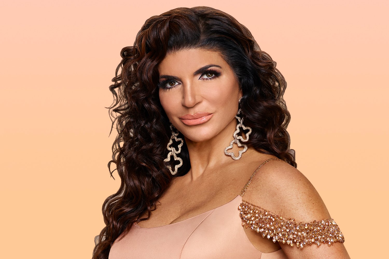 Teresa Giudice posing for her 'RHONJ' portrait