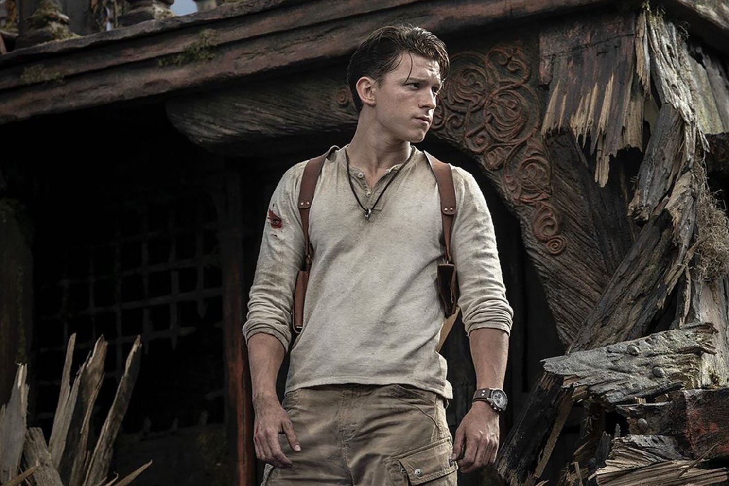 Tom Holland as Nathan Drake in the upcoming 'Uncharted' movie