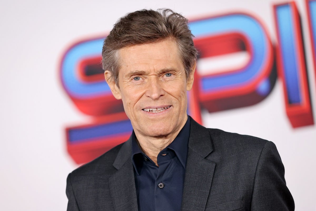 Willem Dafoe (not his real name) at the 'Spider-Man: No Way Home' premiere