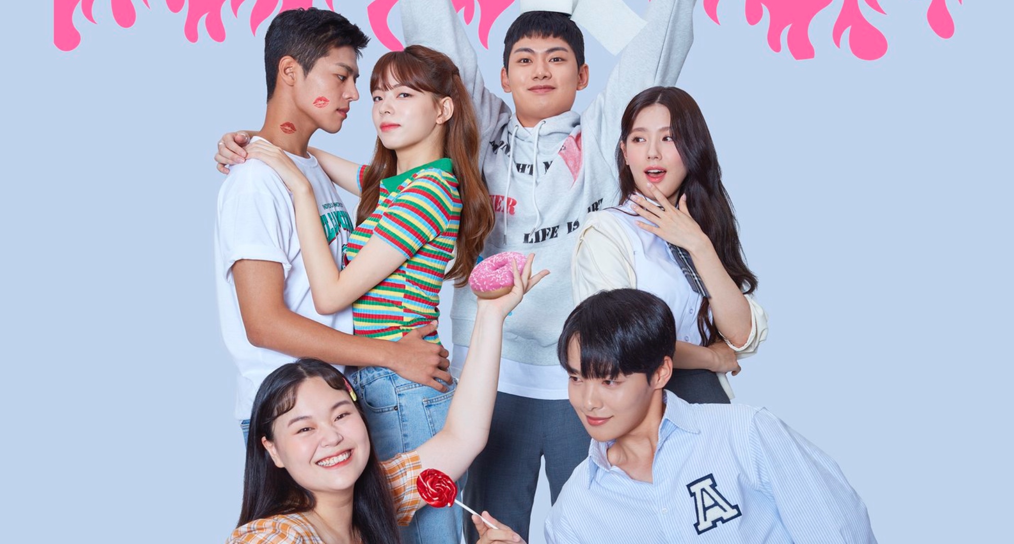 'Adult Trainee' K-drama that talk about sex in main cast poster.