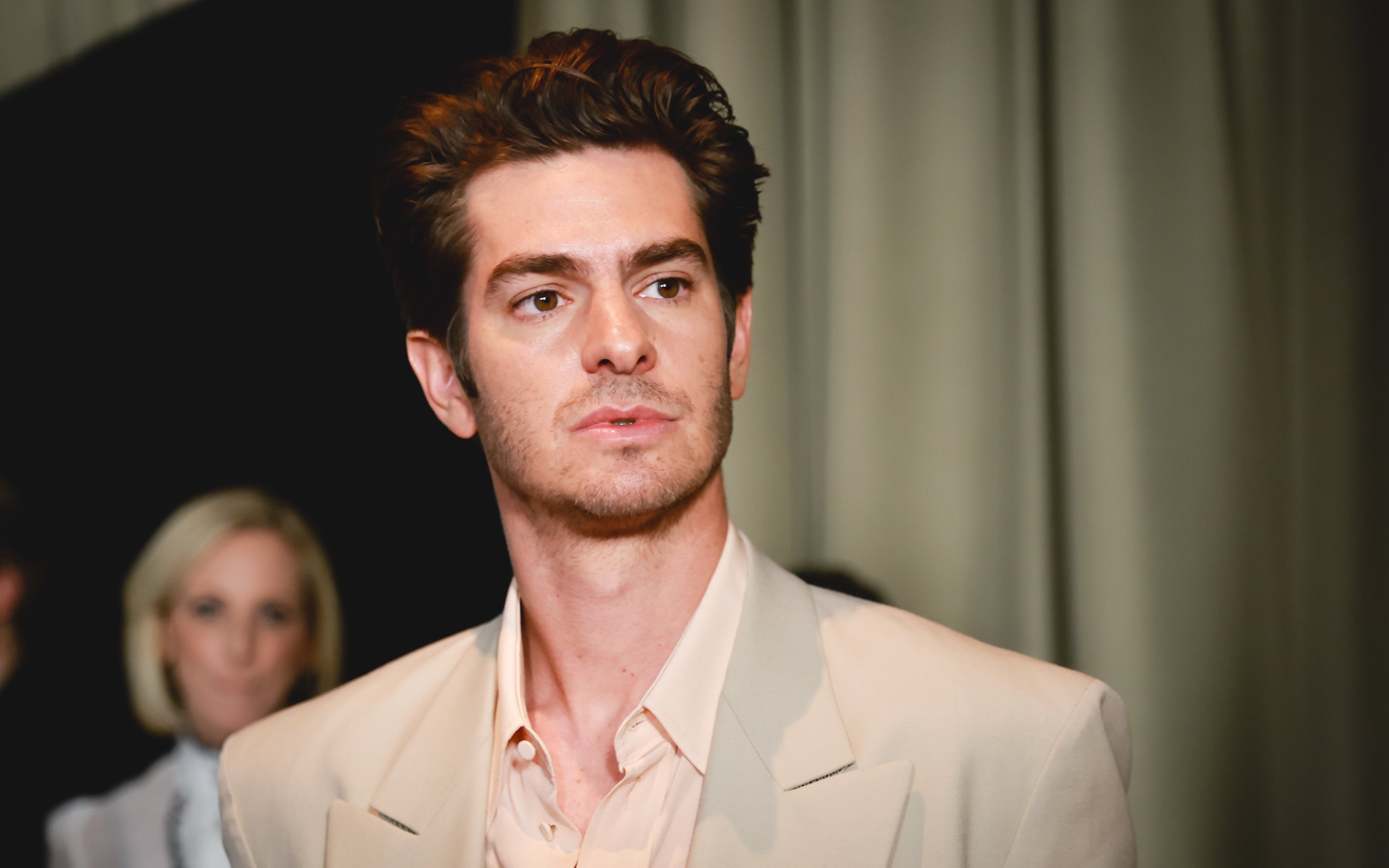 Andrew Garfield appears at the AFI Awards luncheon.