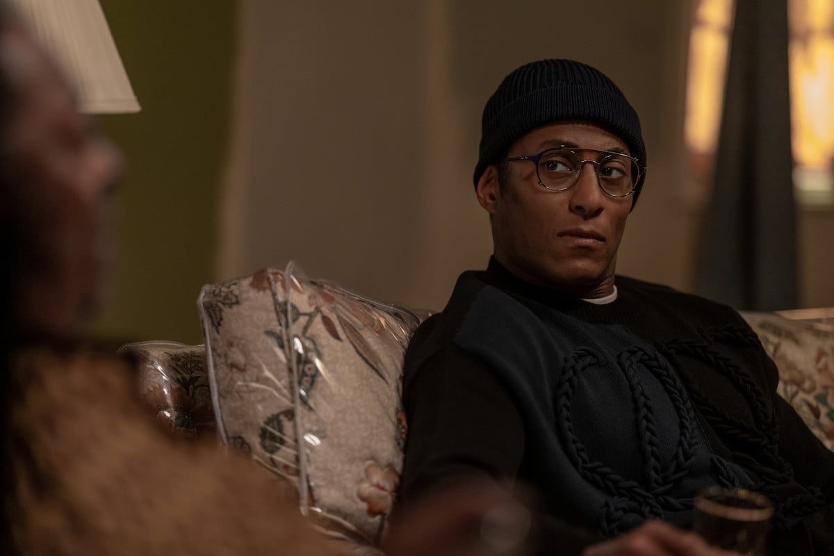 Anthony Fleming as JP Gibbs wearing a black beanie in 'Power Book IV: Force' 