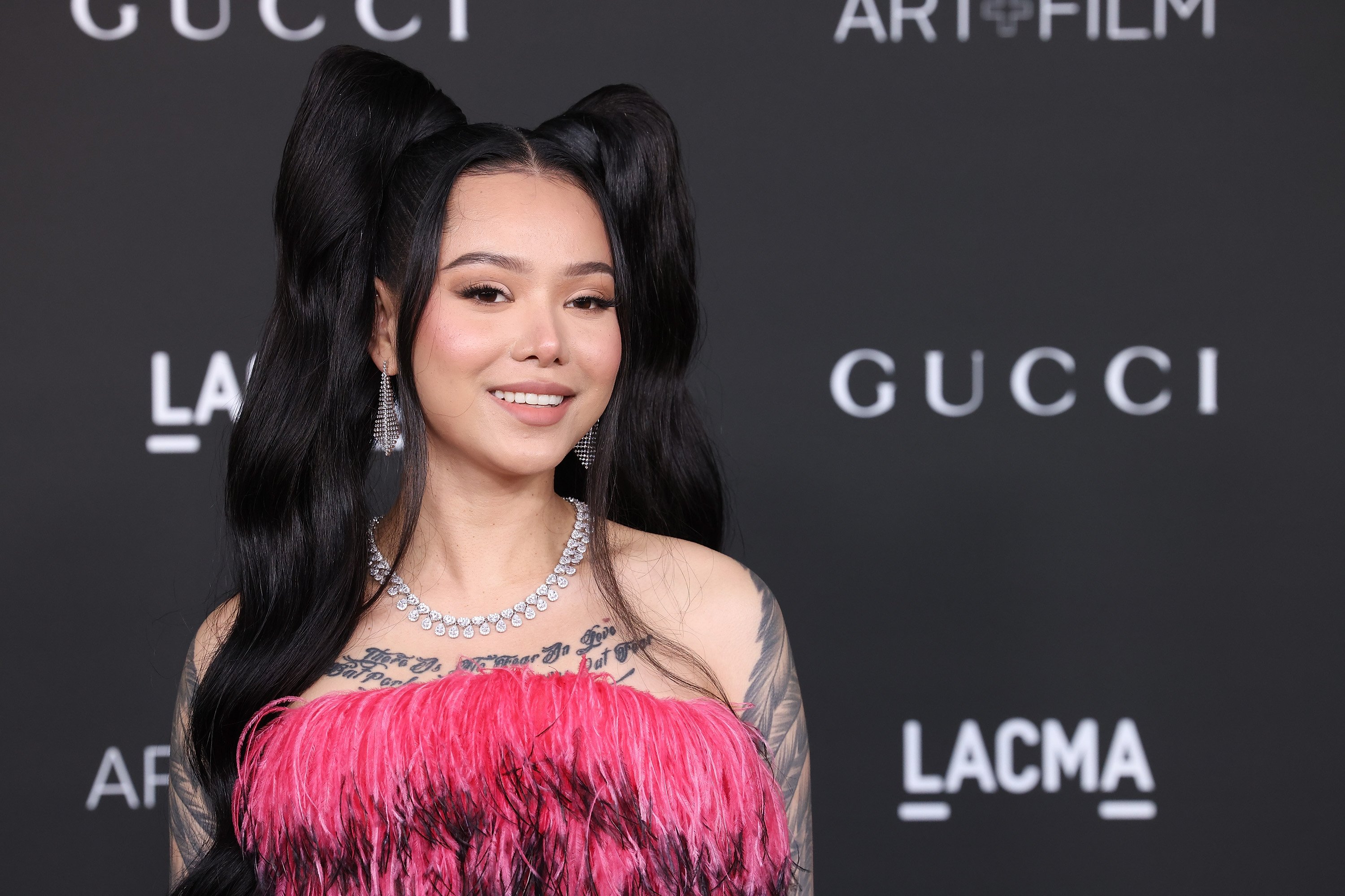 Bella Poarch attends the 2021 LACMA Art + Film Gala presented by Gucci at Los Angeles County Museum of Art
