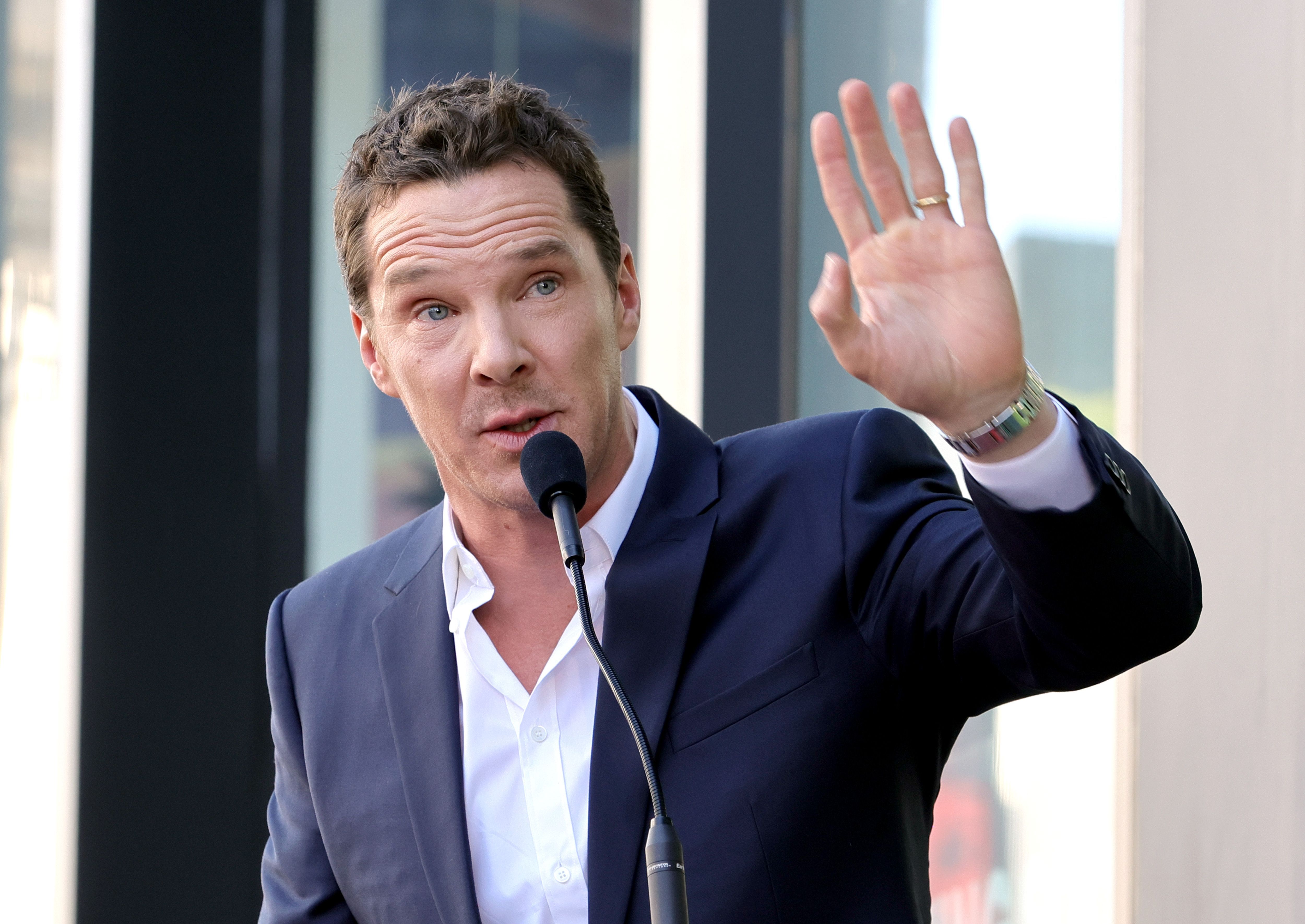 Benedict Cumberbatch responds to Sam Elliott's criticisms of The Power of the Dog.