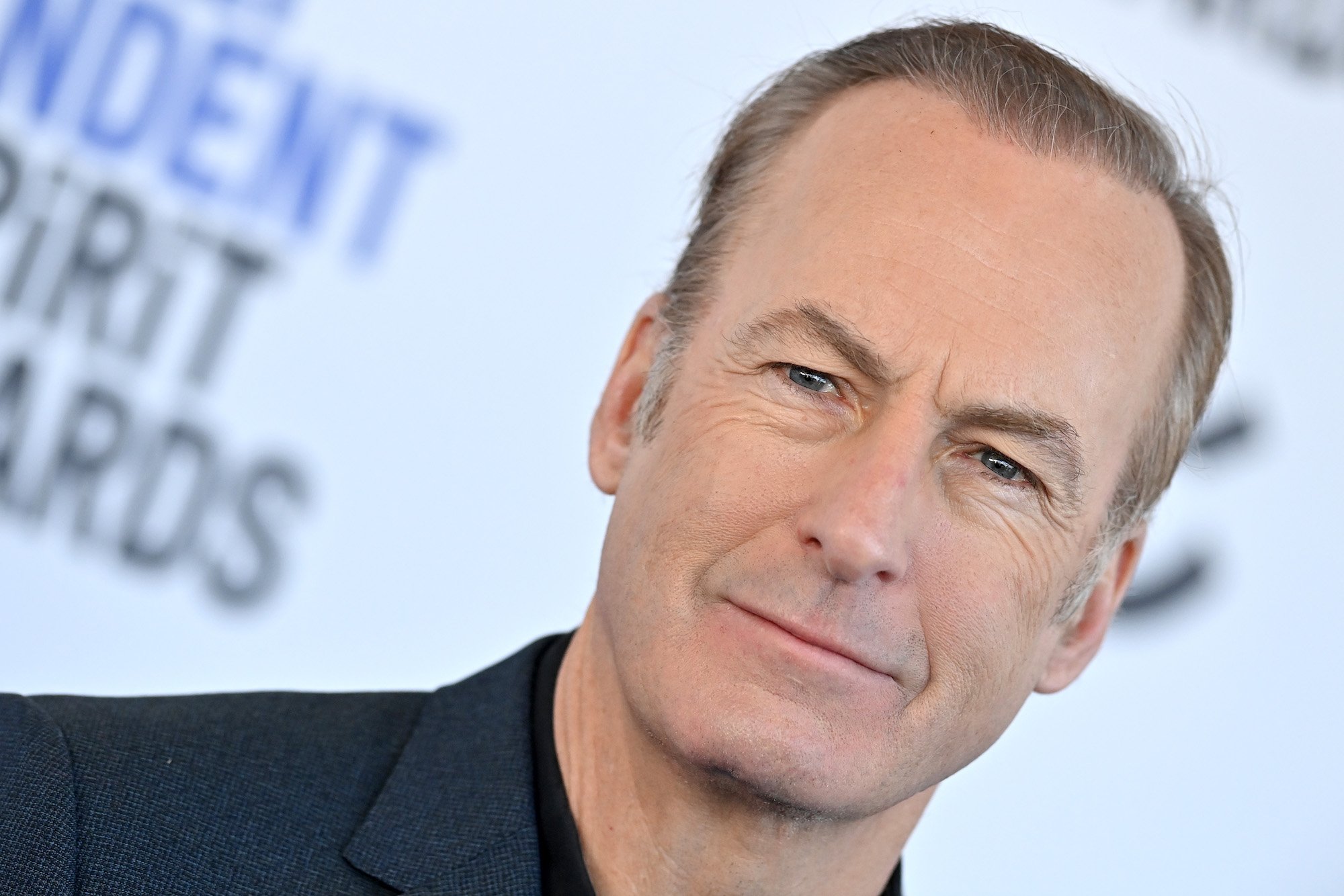 'Better Call Saul' star Bob Odenkirk smiles on the red carpet for the Independent Spirit Awards