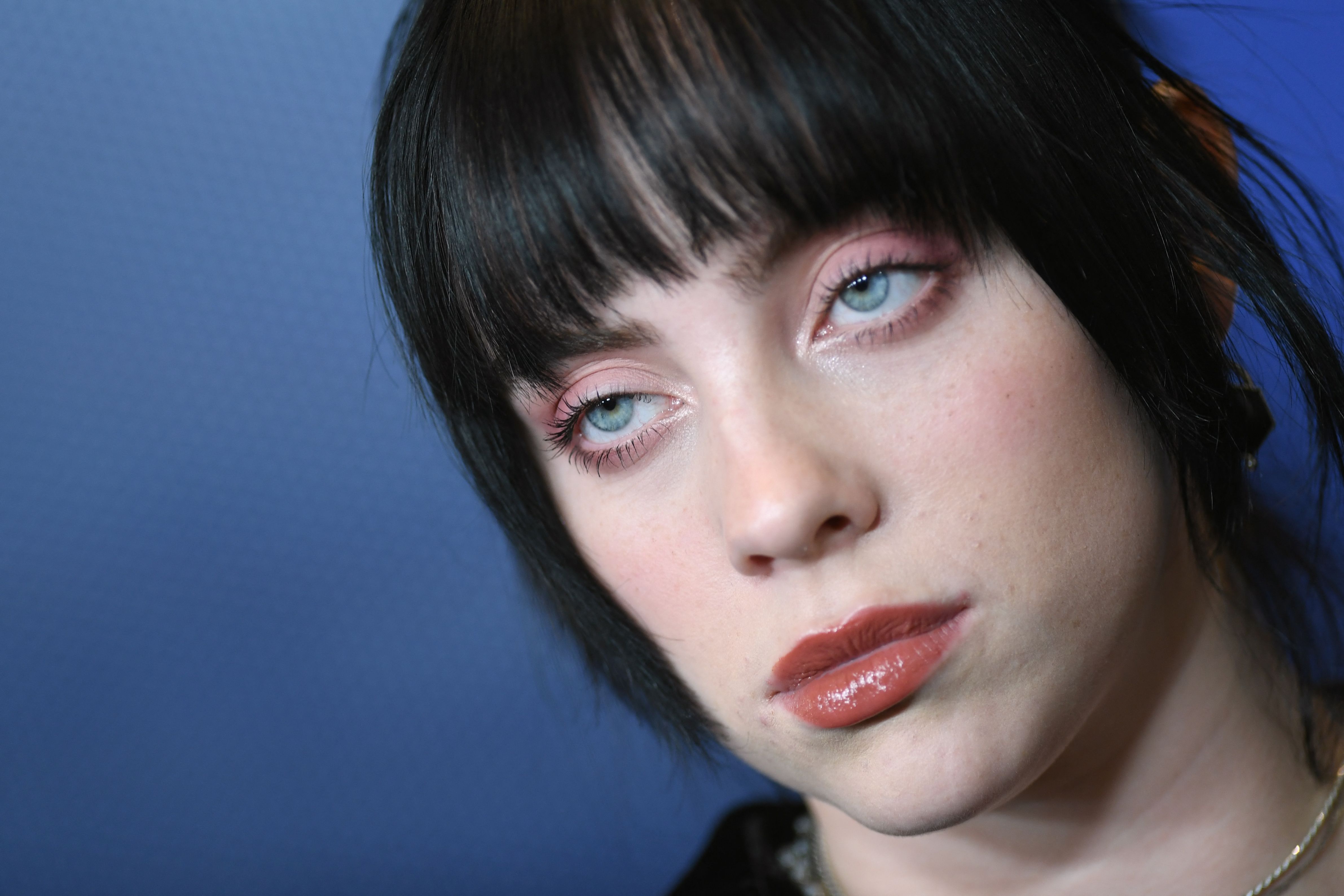 US singer-songwriter Billie Eilish arrives for the 94th Annual Oscars Nominees Luncheon