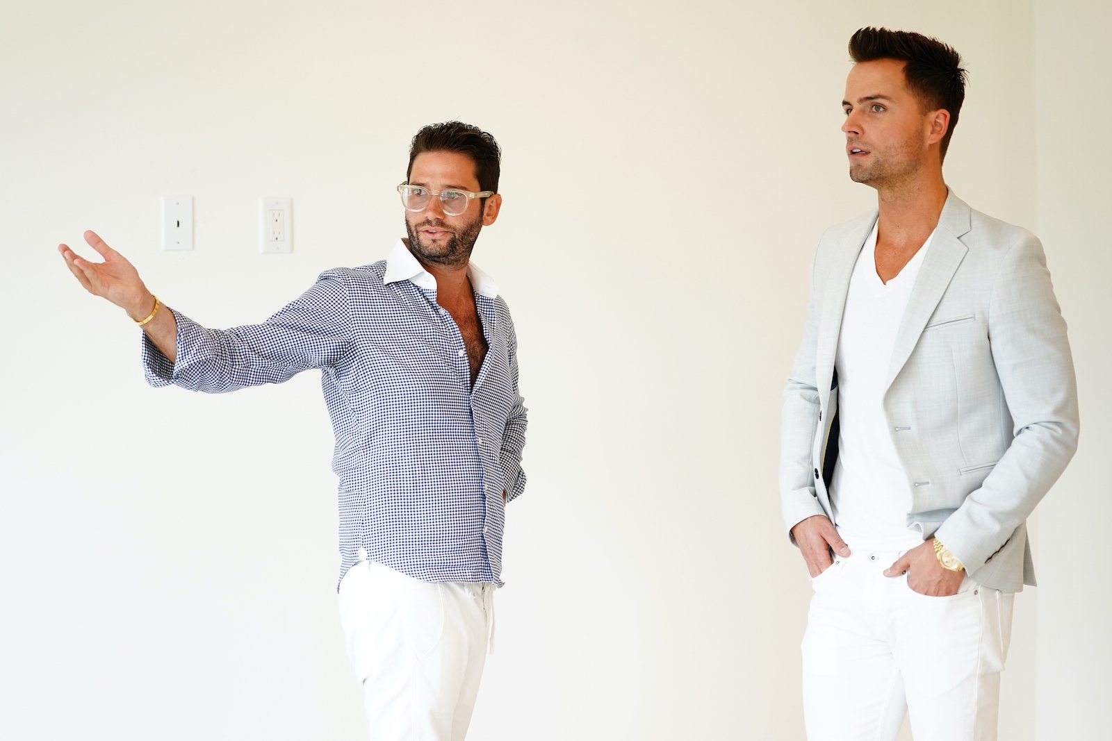 Josh Flagg from 'Million Dollar Listing' and Bobby Boyd tour a home