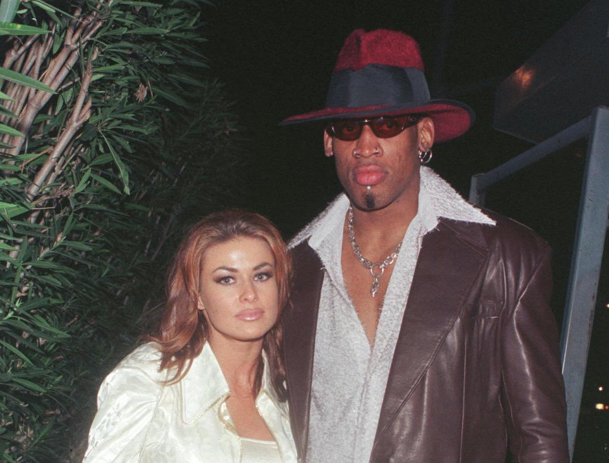 Carmen Electra and Dennis Rodman