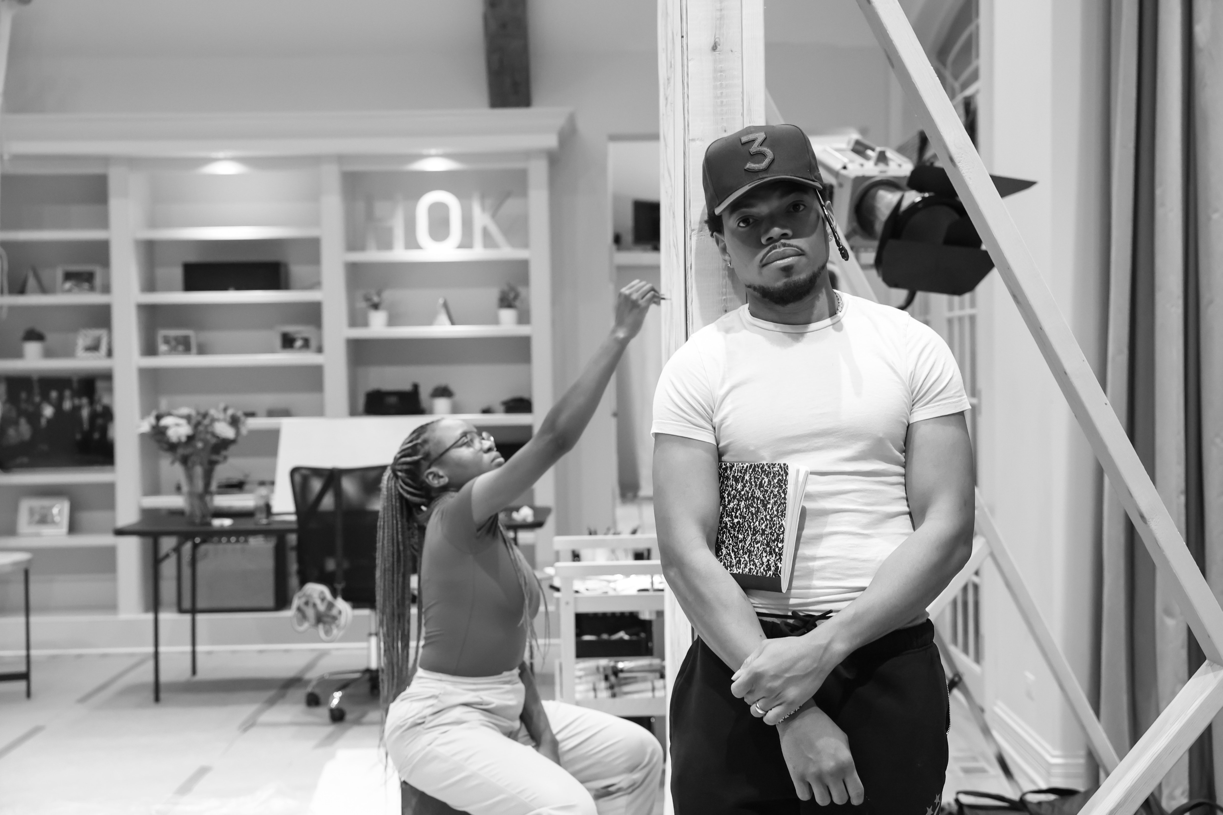 Chance the Rapper and Naila Press Photo for 'Child of God'
