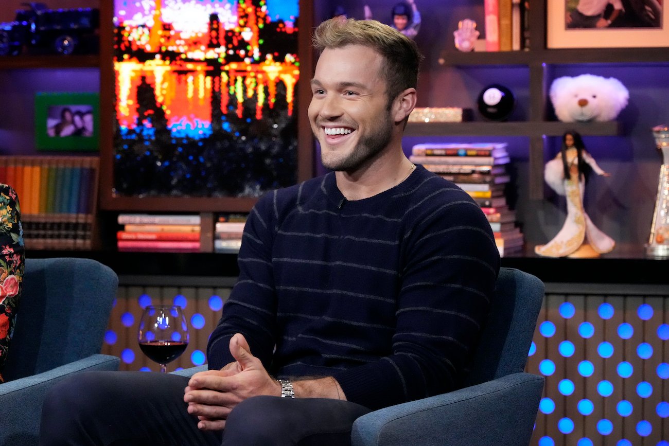 'The Bachelor' star Colton Underwood as a guest on 'WWHL'