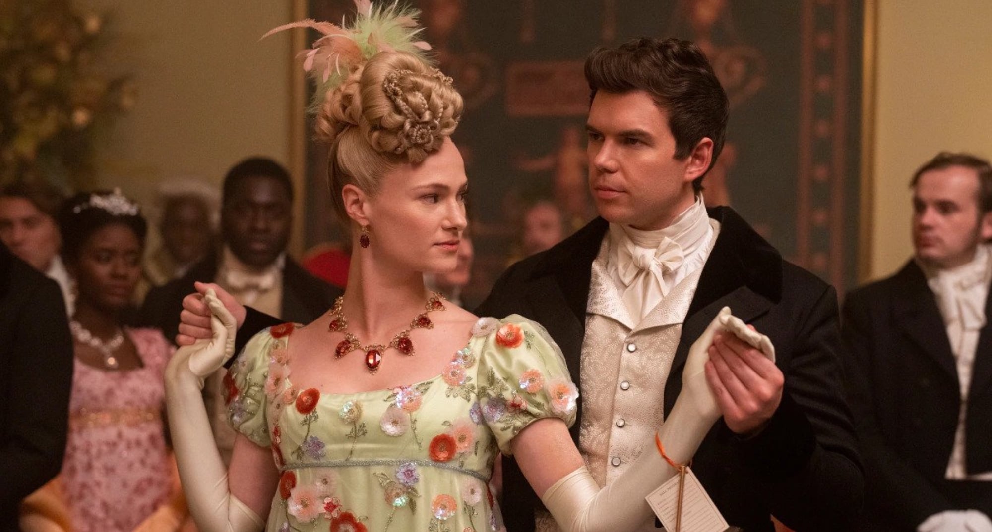 'Bridgerton' Season 2 The Featherington's Ruby Necklace Could Be Worth