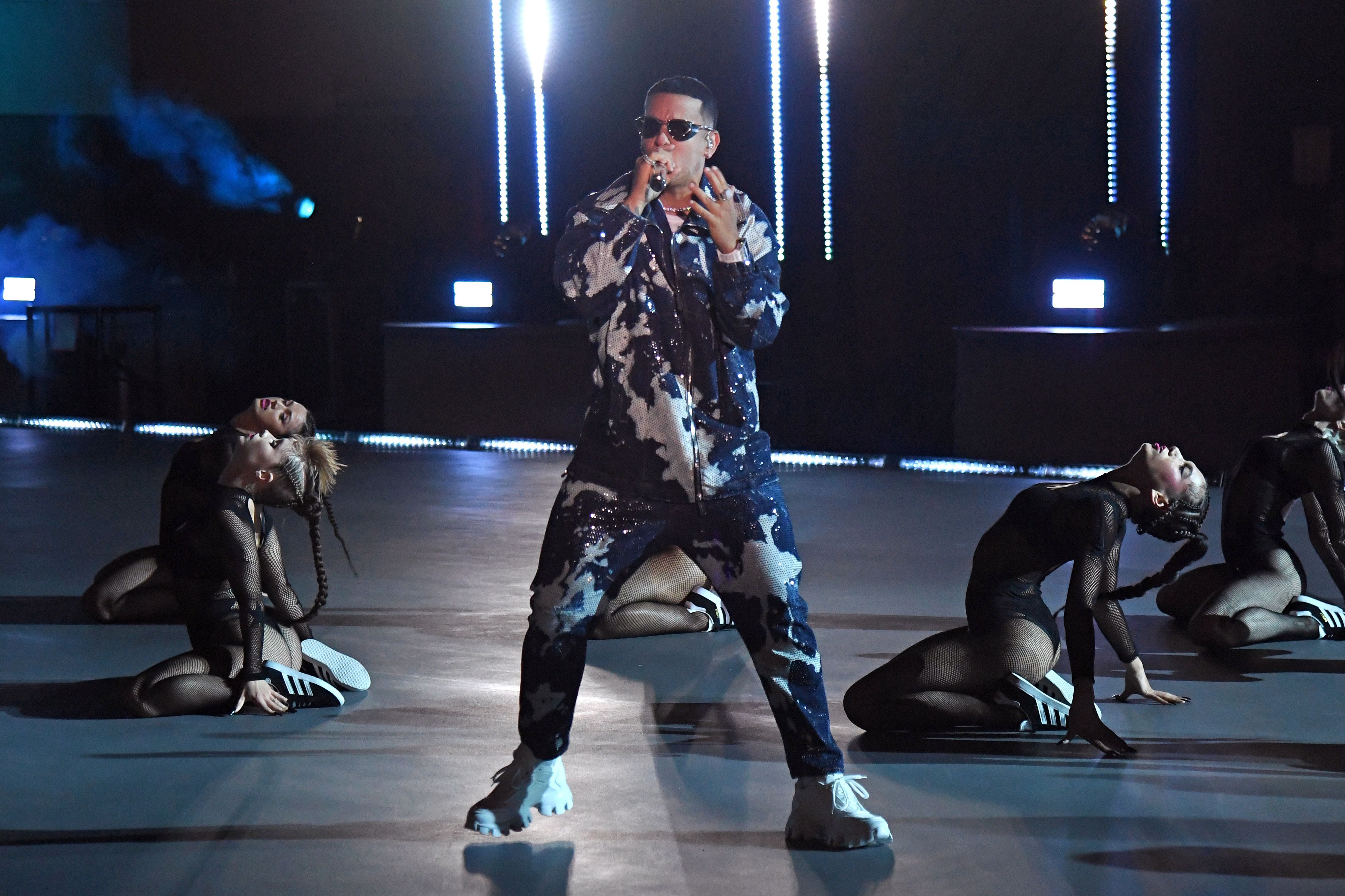 Daddy Yankee performs during Rihanna's Savage X Fenty Show Vol. 3 presented by Amazon Prime Video