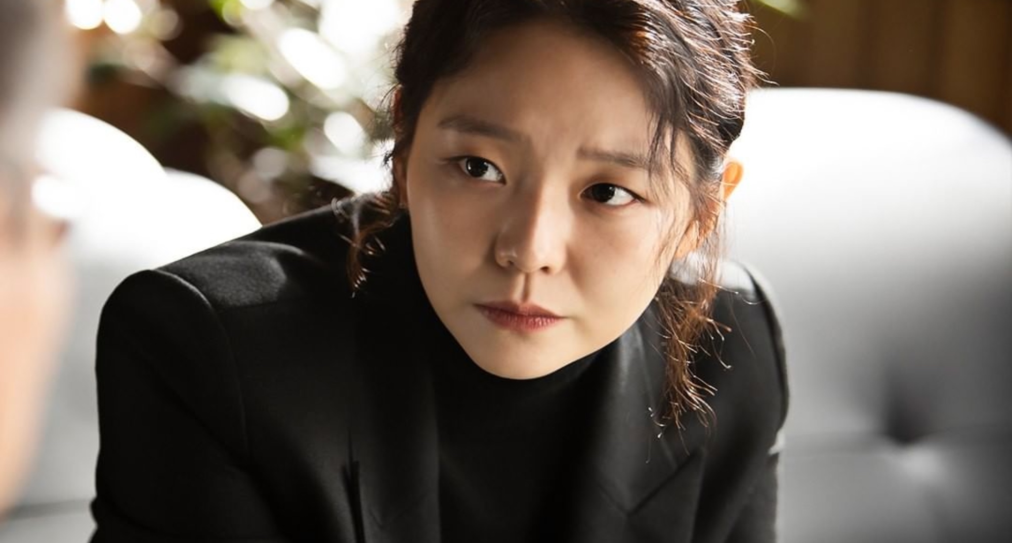 Esom as Ha-na in 'Taxi Driver' K-drama wearing black turtleneck in relation so season 2.