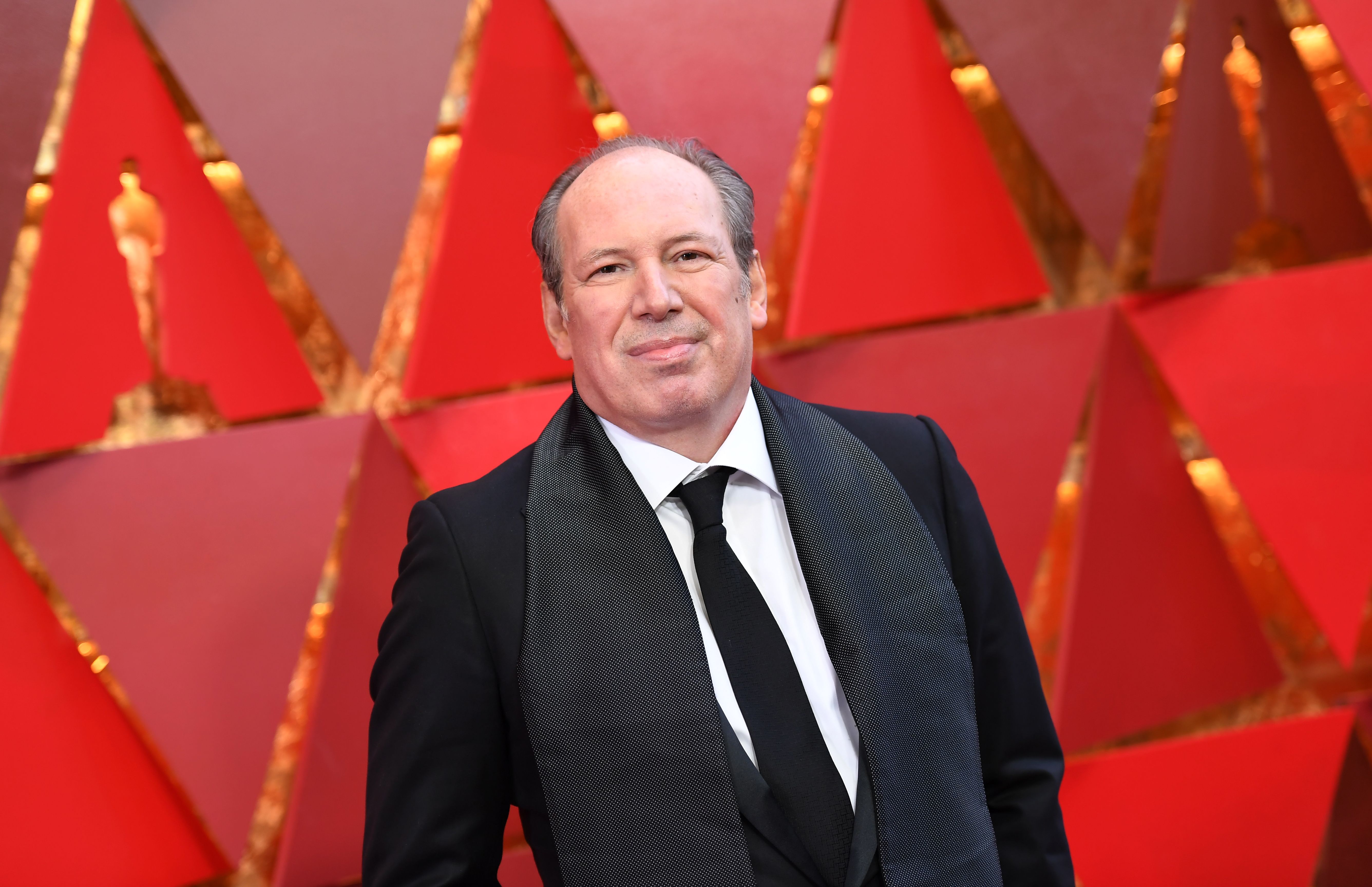 Hans Zimmer, who has composed scores for many movies, attends the 90th Academy Awards. 