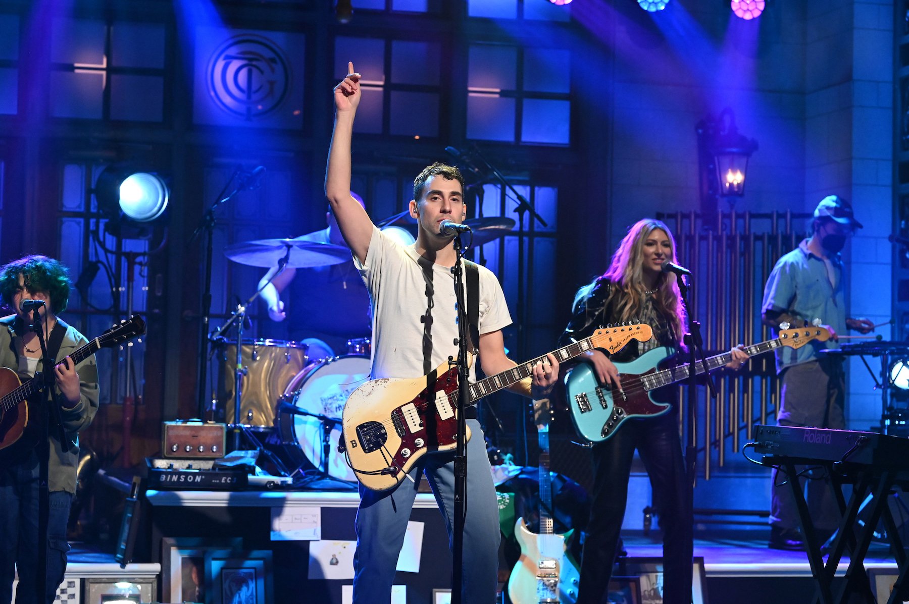 Musical guest Bleachers performs 'Chinatown' on 'Saturday Night Live'