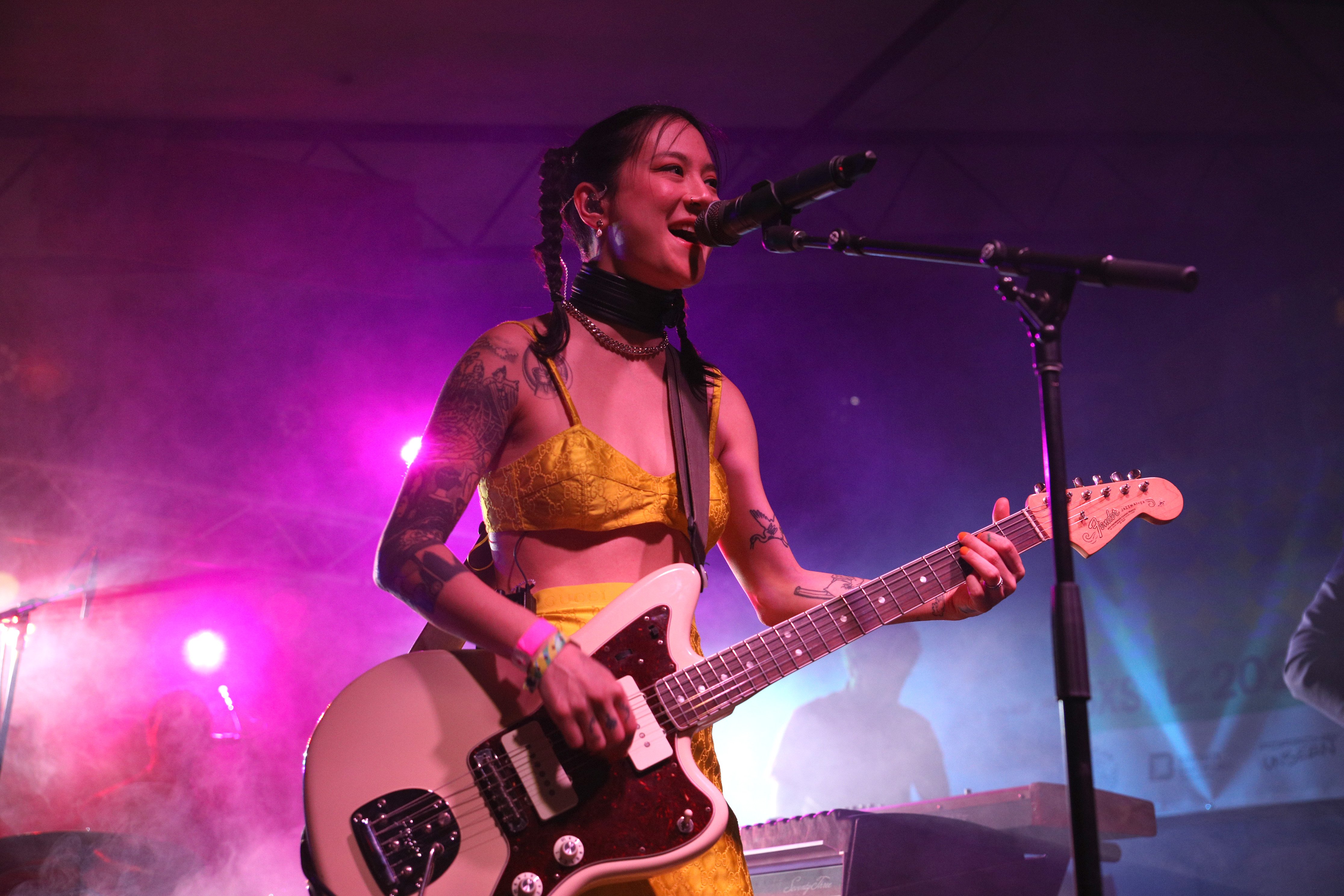 Michelle Zauner of Japanese Breakfast performs at 'The Daniel Johnston Trust and Electric Lady Studios Present: Hi, How Are You: The Unfinished Fest'