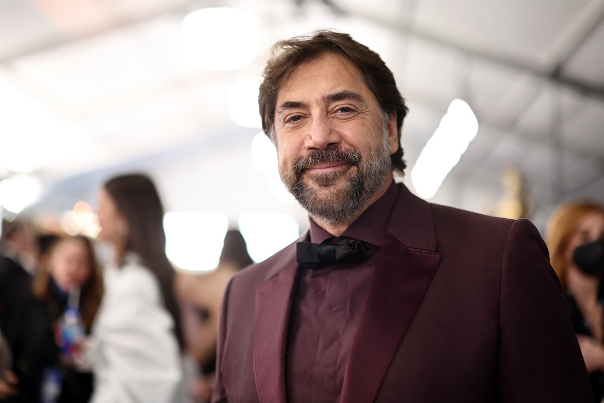 Javier Bardem smiling