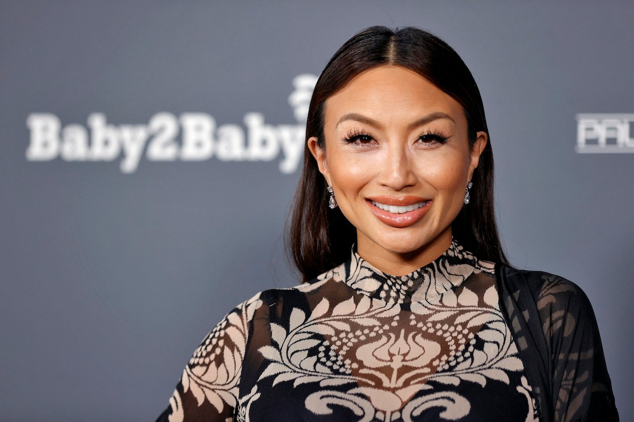 Jeannie Mai smiles for photo