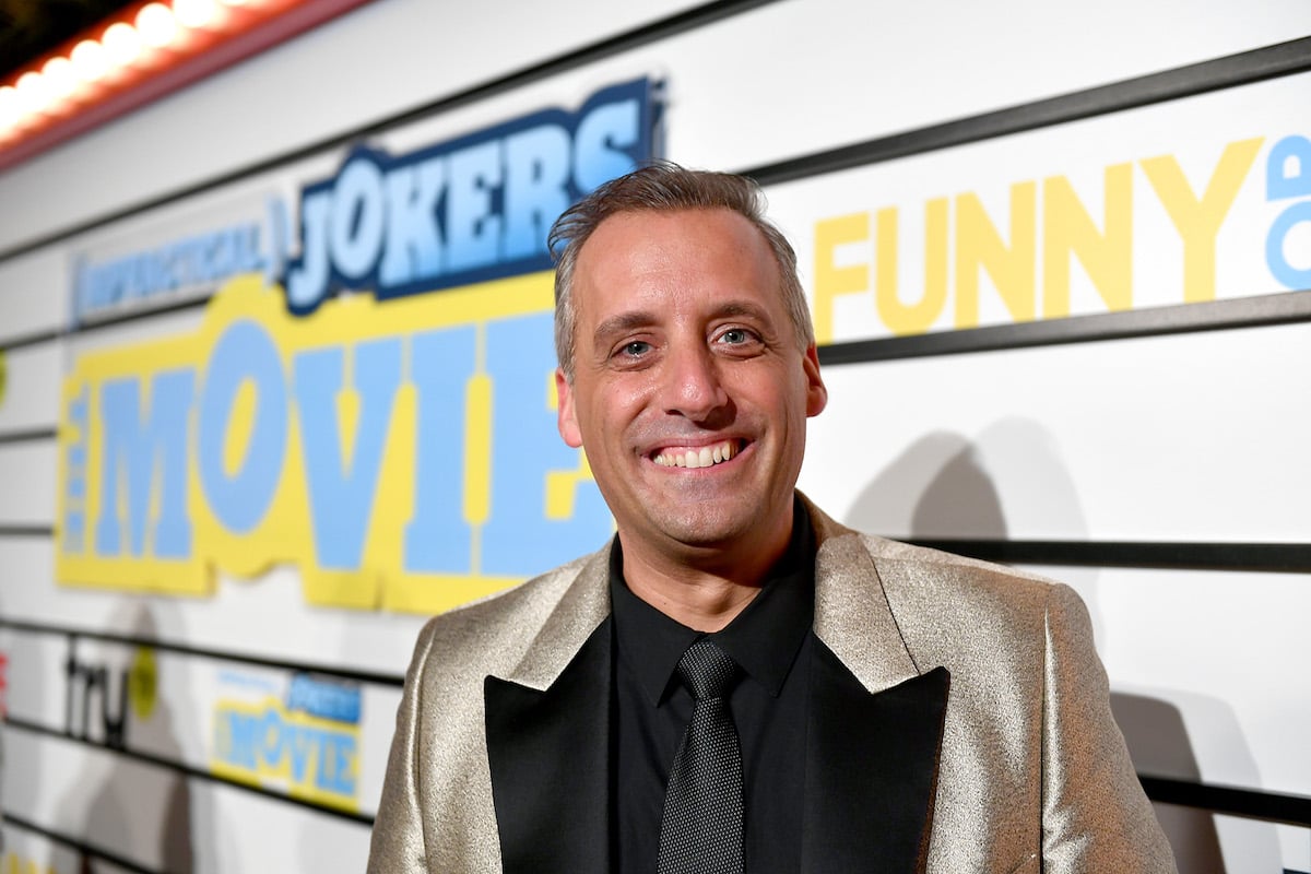 Joe Gatto, who starred on 'Impractical Jokers' on truTV, attends the premiere for the movie