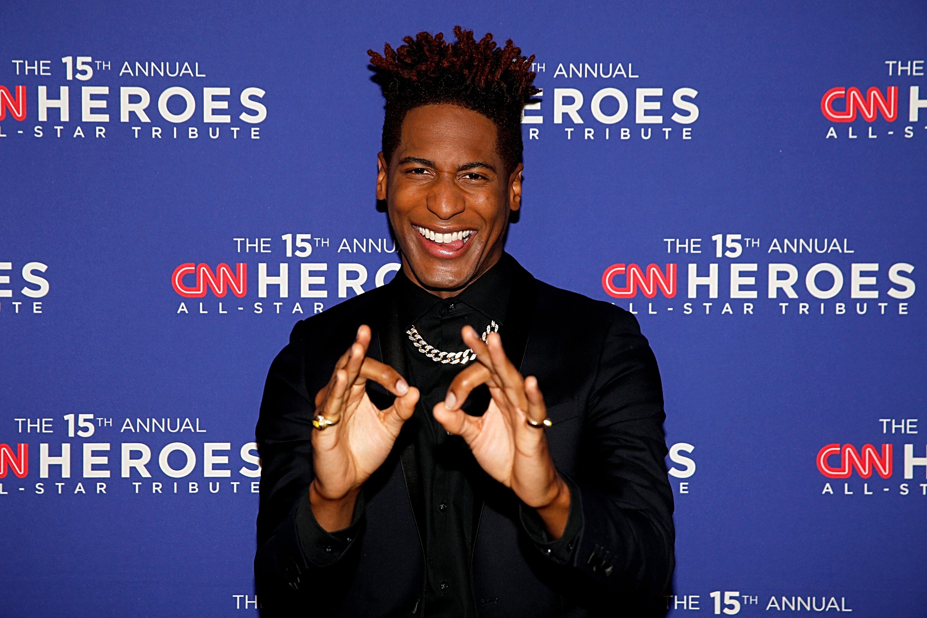 Jon Batiste attends The 15th Annual CNN Heroes: All-Star Tribute at American Museum of Natural History