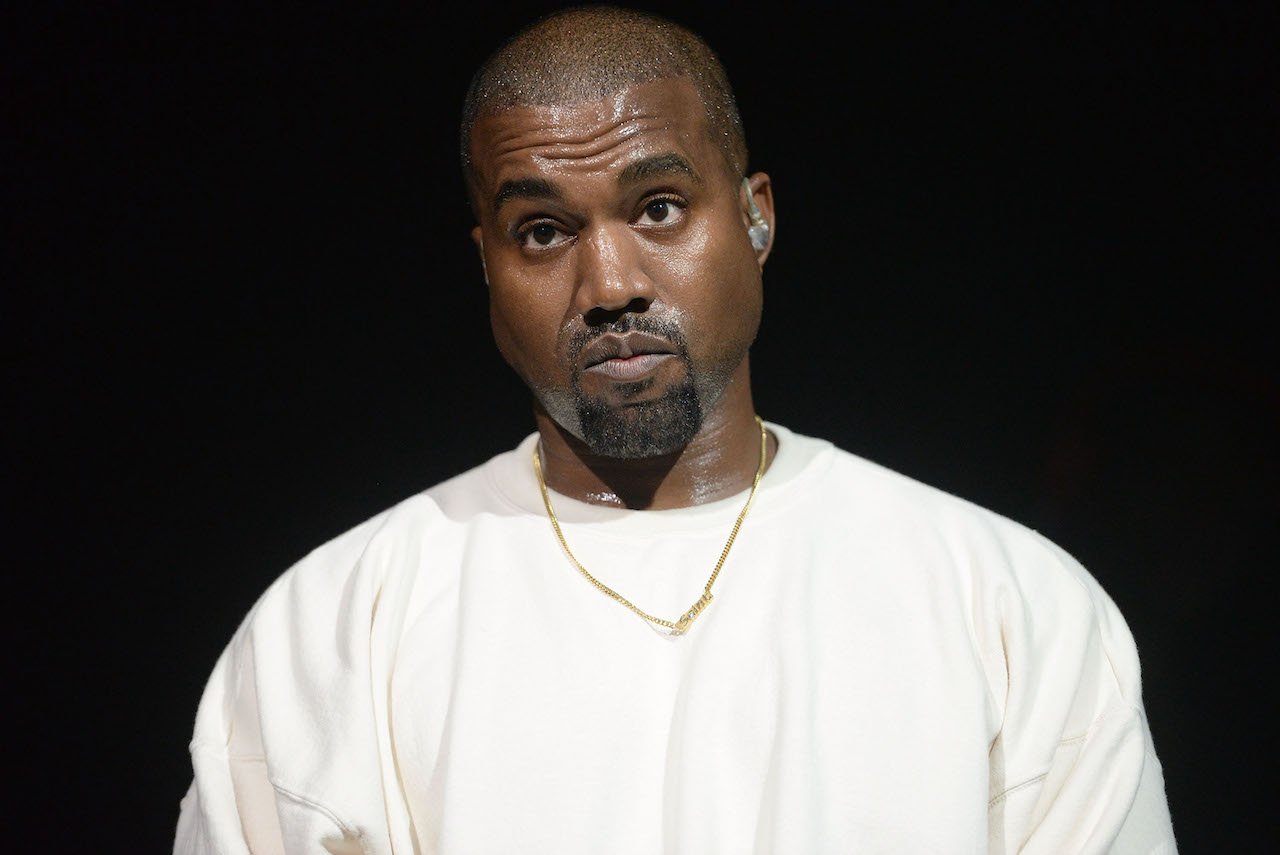 Kanye West caught off guard in photo