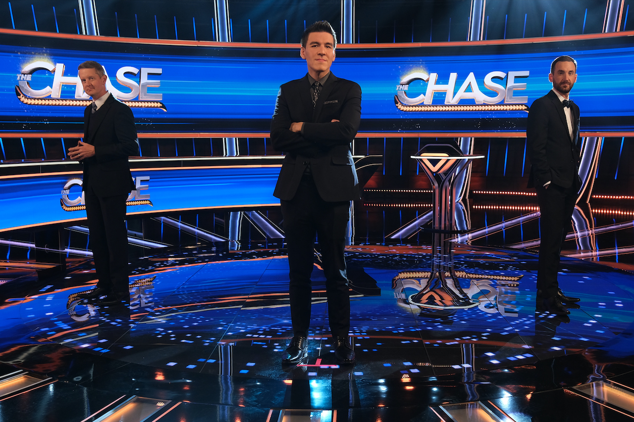 Ken Jennings, James Holzhauer, and Brad Rutter of 'The Chase'