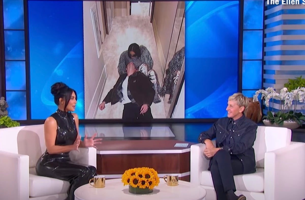 Kim Kardashian tells Ellen Degeneres about her happiness in her new relationship with Pete Davidson