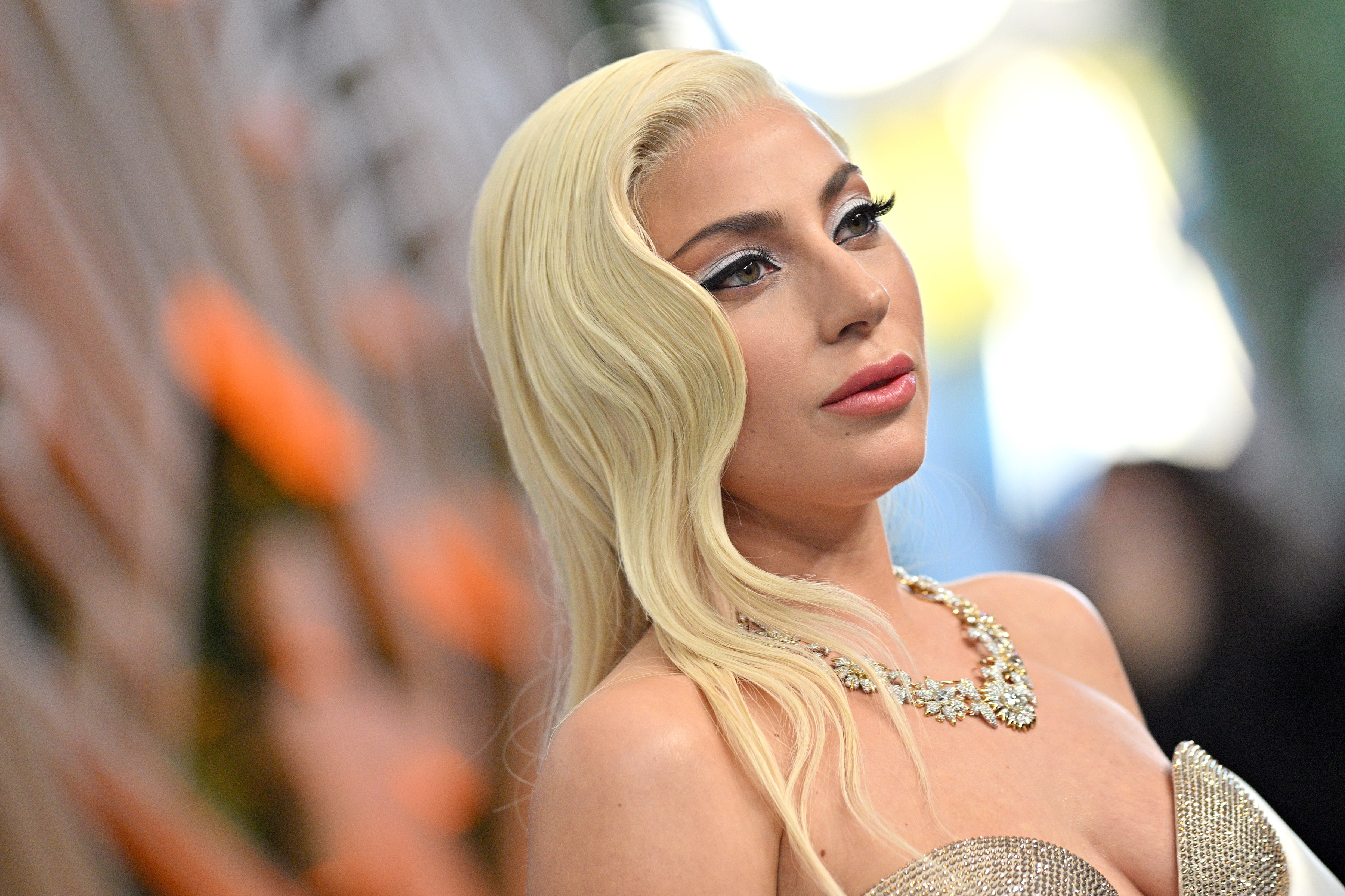 Lady Gaga attends the 28th Annual Screen Actors Guild Awards