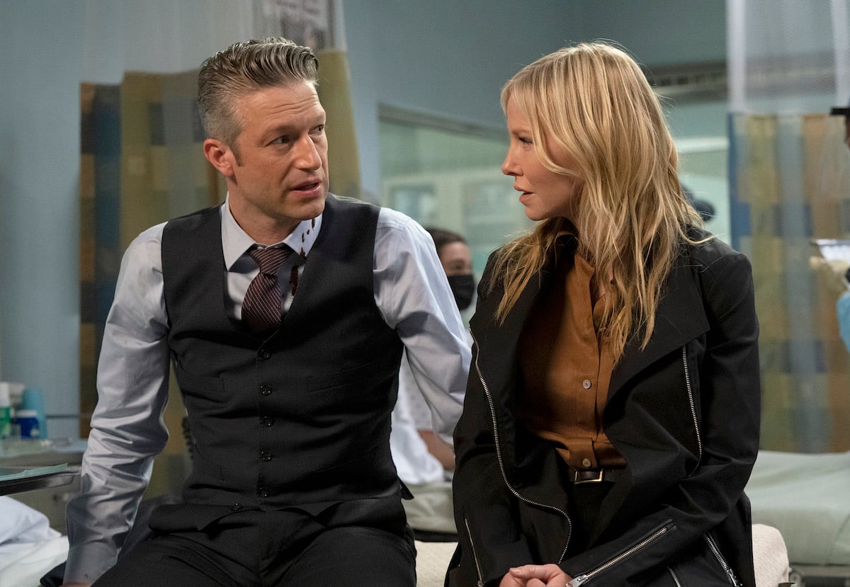 Peter Scanavino and Kelli Giddish