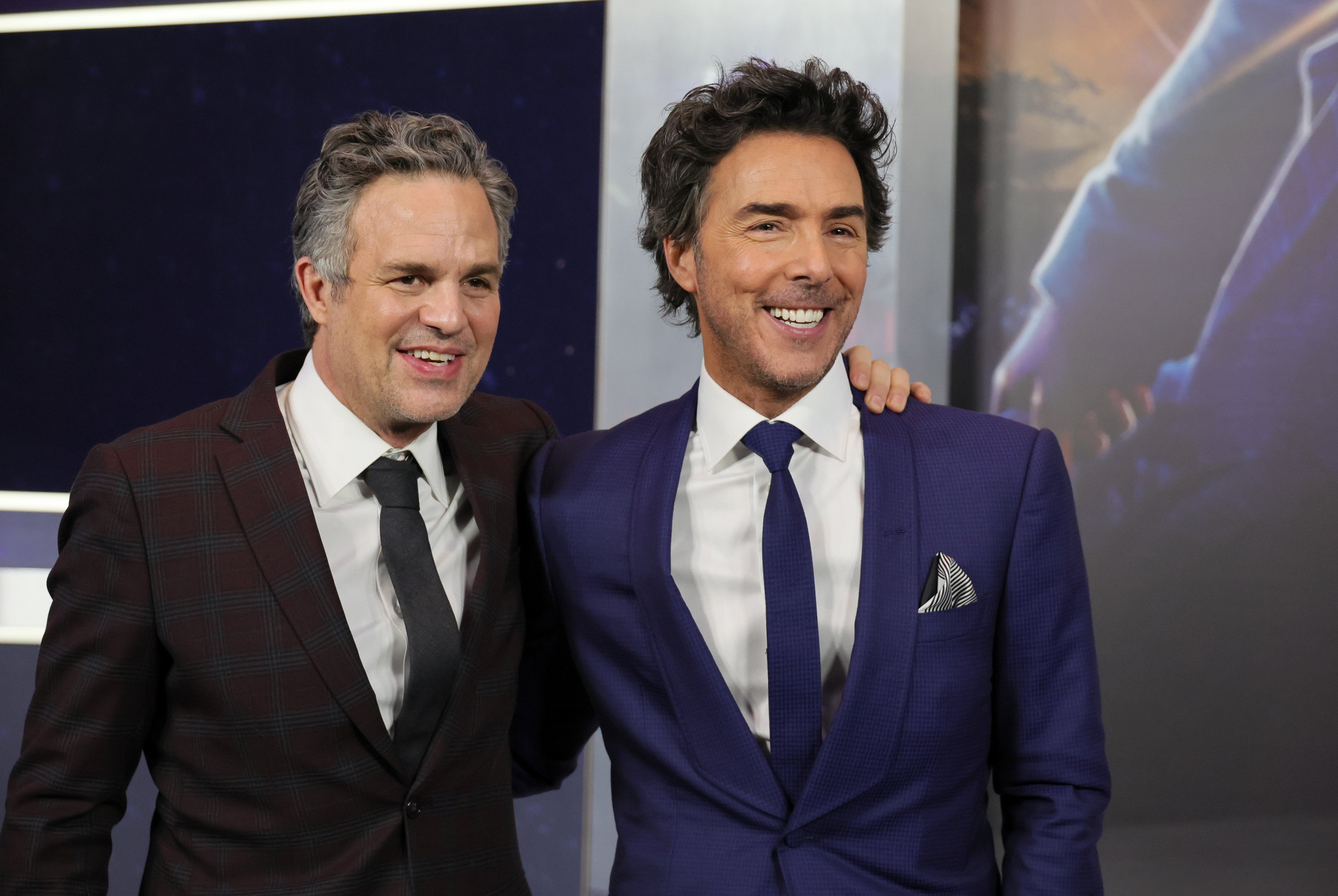 Mark Ruffalo discusses a sequel for 13 Going on 30 at the premiere for The Adam Project