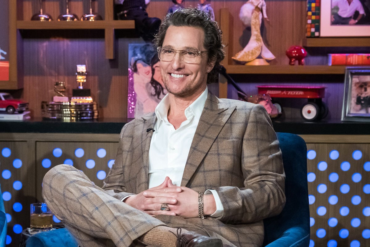 Matthew McConaughey smiling