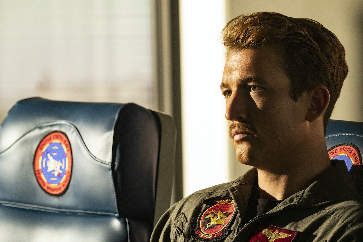 Miles Teller plays Bradley "Rooster" Bradshaw in 'Top Gun: Maverick,' the long-awaited sequel to 1986's 'Top Gun.'